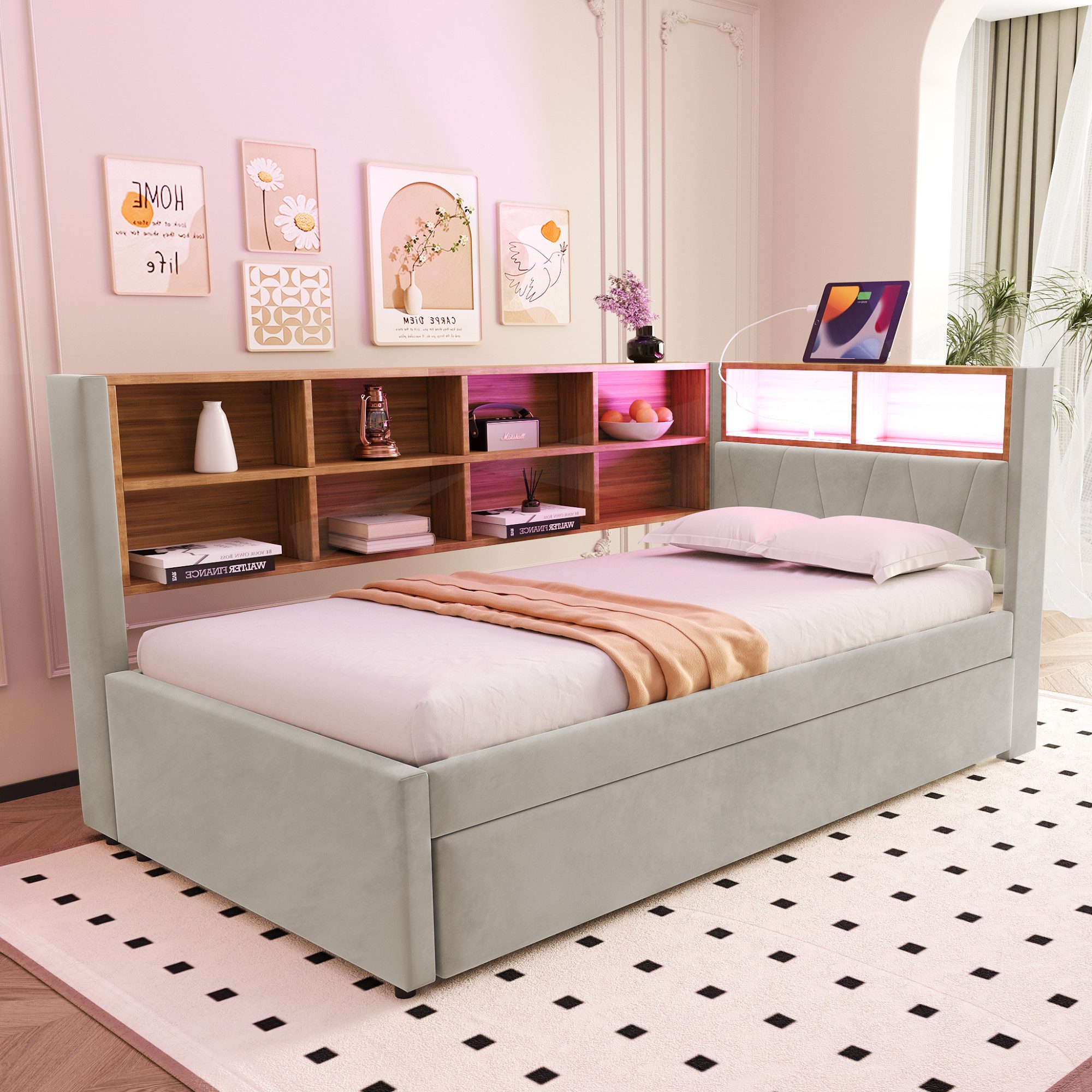 HAUSS SPOLE Schlafsofa 90x200 mit ausziehbett günstig online kaufen