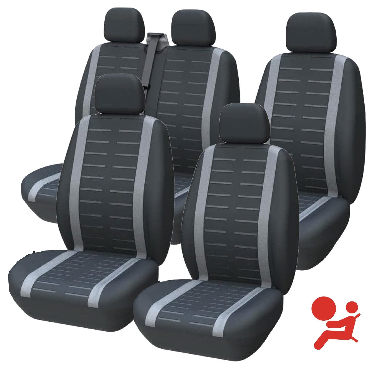Autositzbezug 4er Autositzbezüge - Sitzbezüge - Vorder- & Rücksitze - Autozubehör