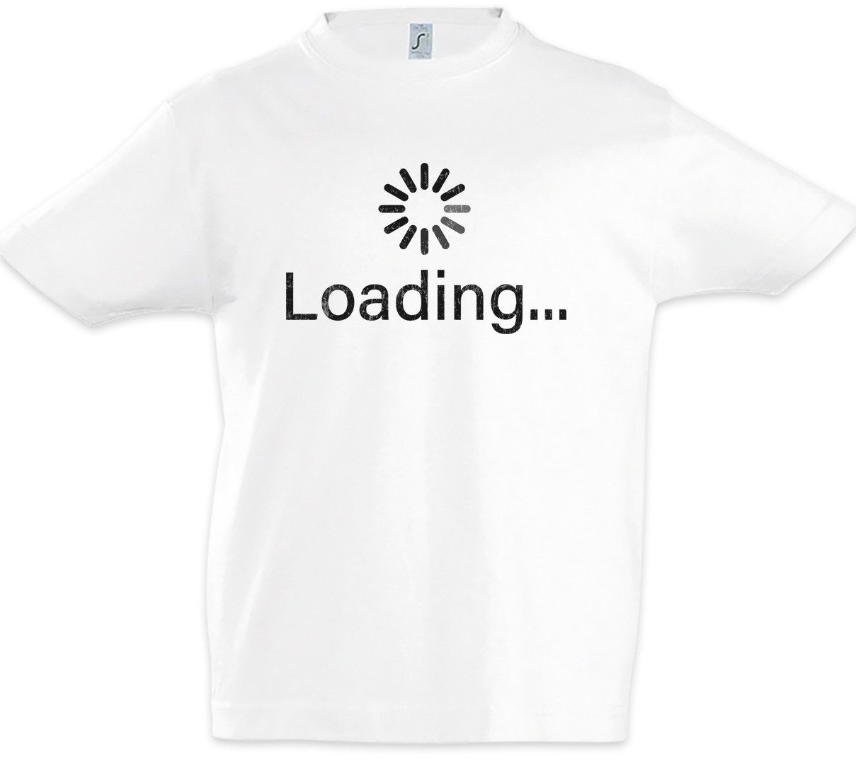 Print-Shirt Loading Symbol Kinder T-Shirt Informatiker Programmierer PC Informatik
