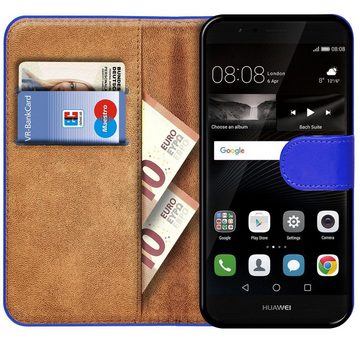 CoolGadget Handyhülle Book Case Handy Tasche für Huawei P9 Lite 5,2 Zoll, Hülle Klapphülle Flip Cover für P9 Lite Schutzhülle stoßfest