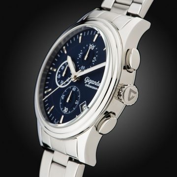 Gigandet Chronograph Traveller, Mineralglas, Datum, Chronograph