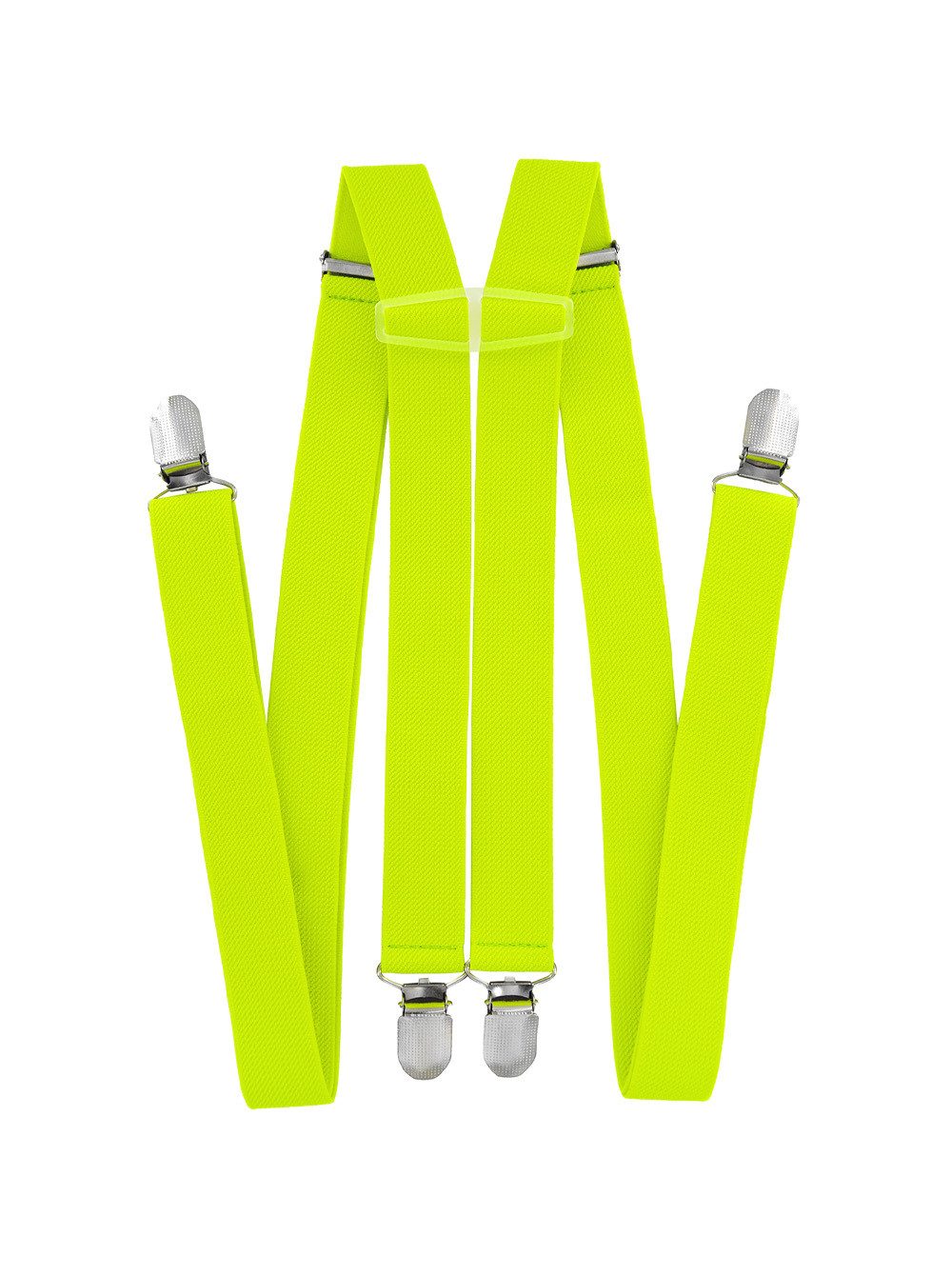 axy Hosenträger Herren Hosenträger 4 Stabile Clips H-Form 2,5cm Breit verstellbar und elastisch 120cm Lang
