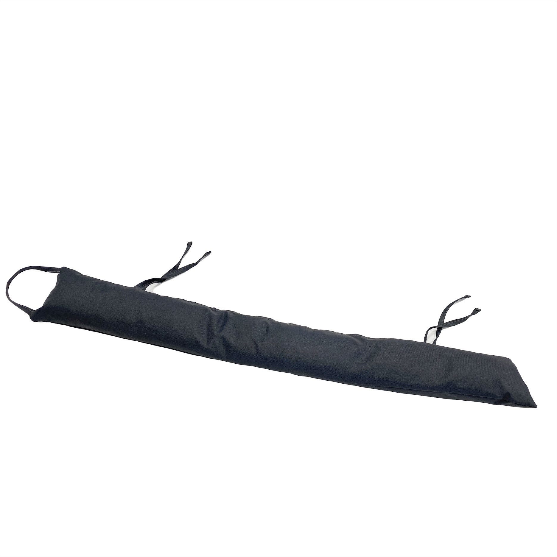 Bruni Zugluftstopper Windschlong - 90 cm, Windstopper für Türen & Fenster, Hochwertig aus Bruni Sitzsack-Resten gefertigt