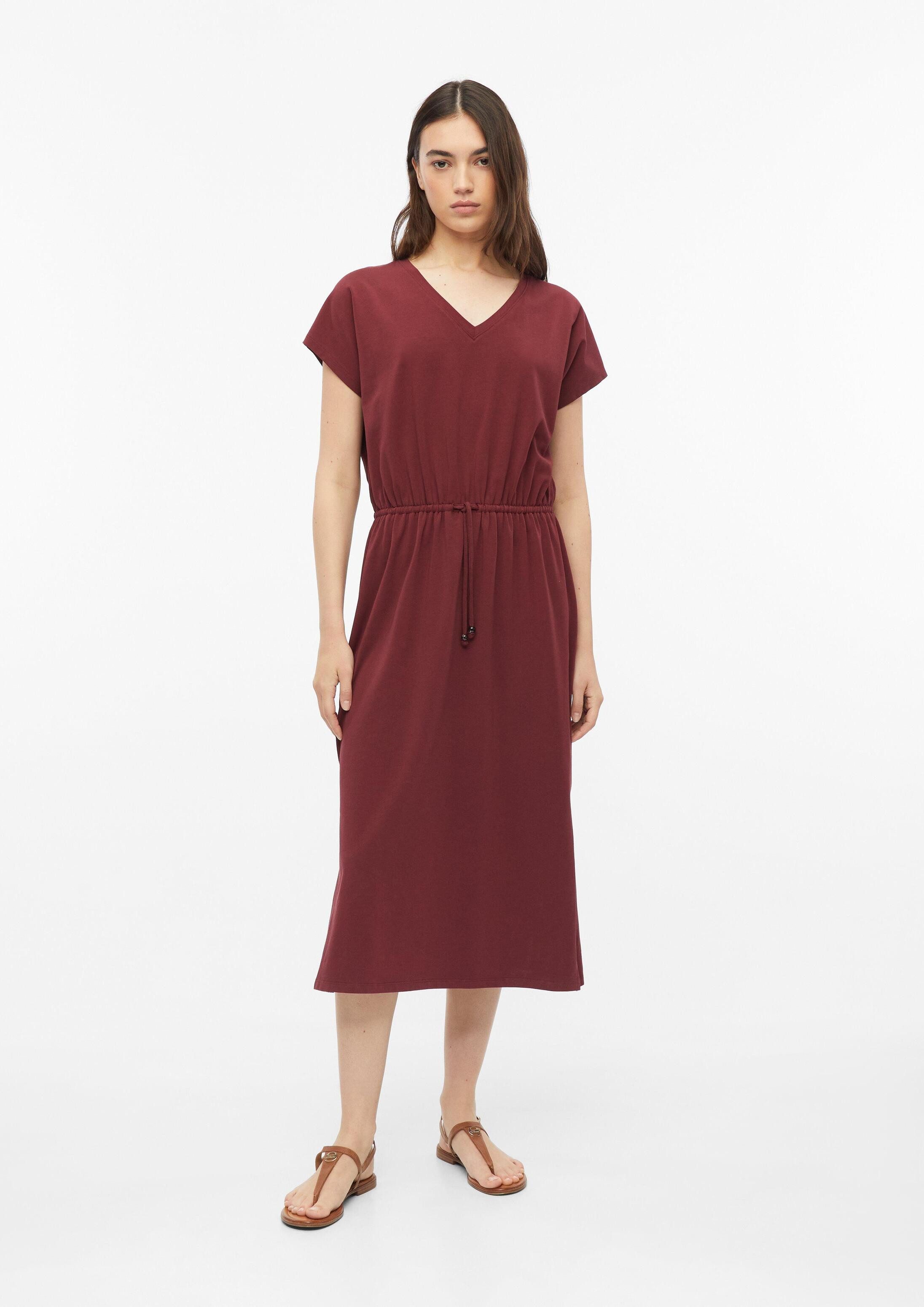 s.Oliver Midikleid Kleid Jerseykleid in Midilänge mit Tunnelzug – Bild 5 von 5