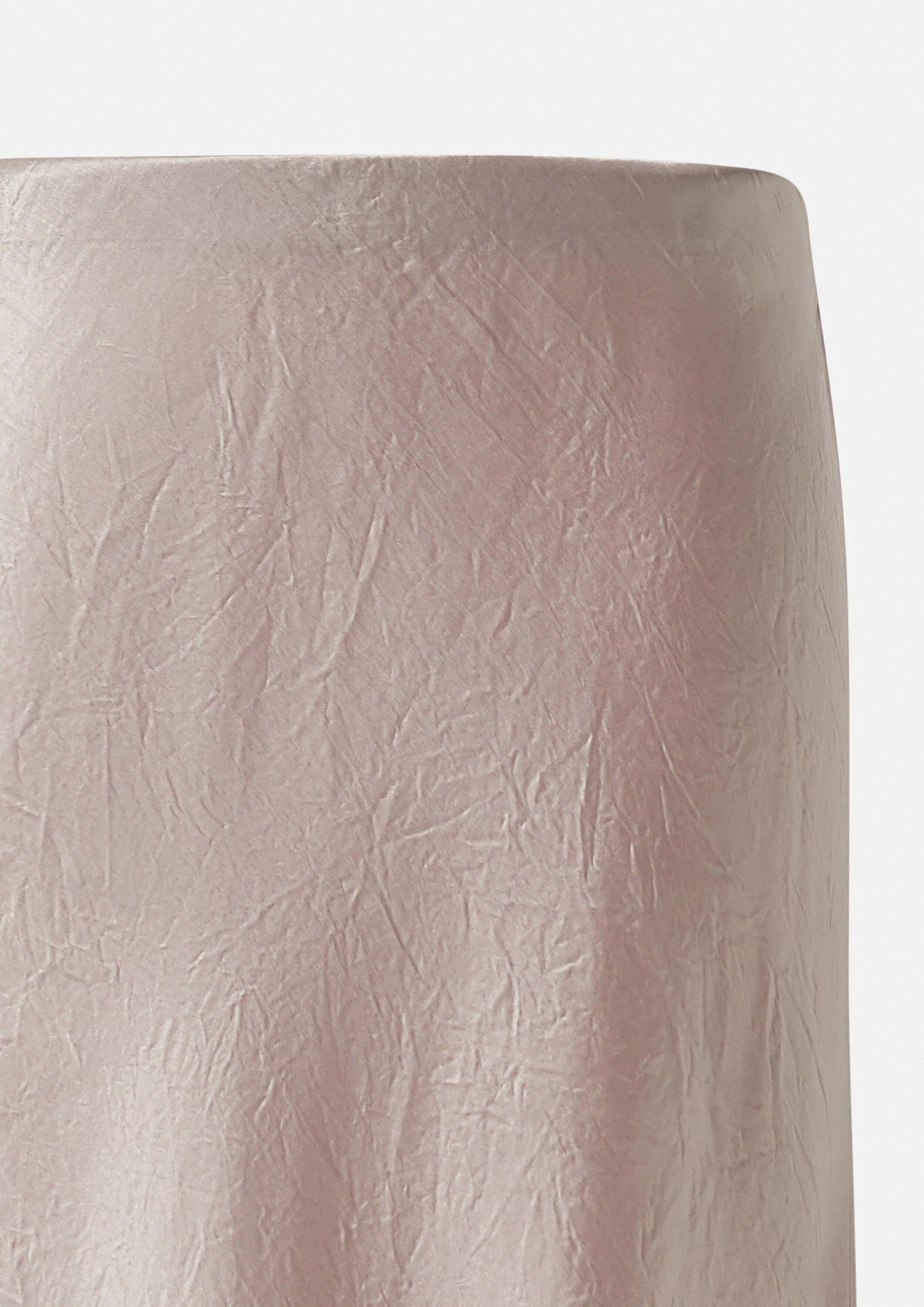 comma Midirock Rock Midirock aus crinkled Satin