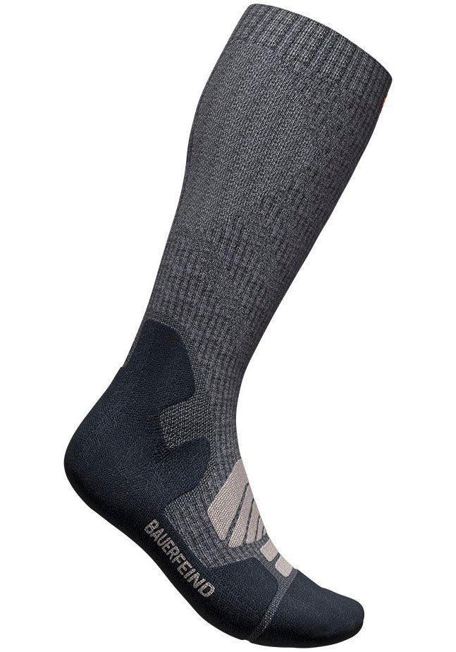 Bauerfeind Sportsocken Outdoor Merino Compression Socks mit Kompression, für Herren