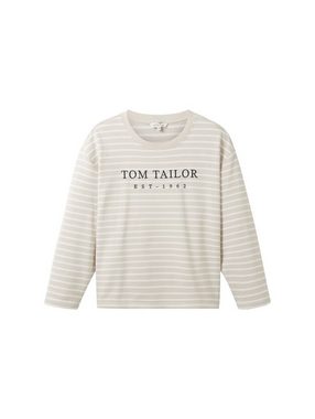 TOM TAILOR Sweatshirt Sweatshirt mit Streifen