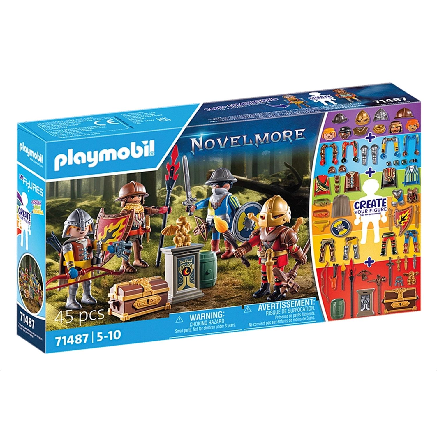 Playmobil® 71487 My Figures: Ritter von Novelmore Konstruktions-Spielset