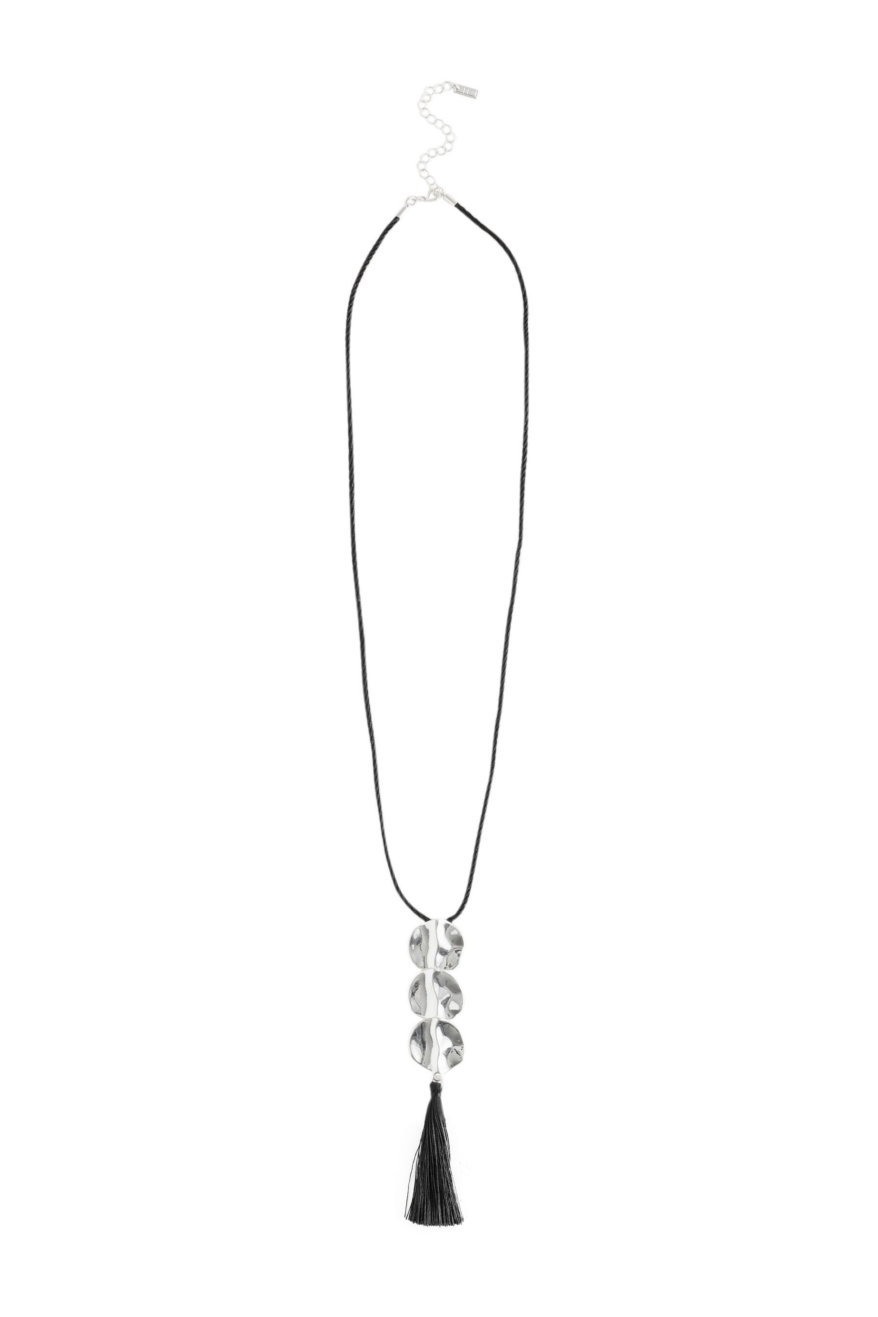 Next Kette mit Anhänger Lange Cord-Halskette mit Anhänger und Quaste (1-tlg)