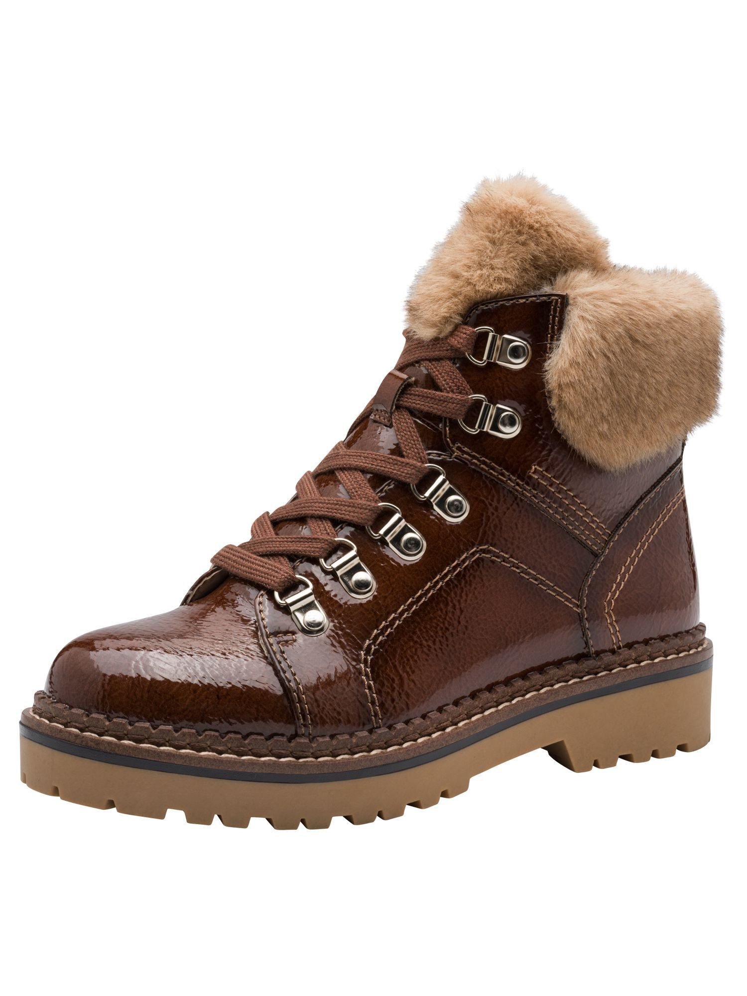 Tamaris Removable Sock Warm gefüttert kein Absatz Winterstiefelette Removable Sock