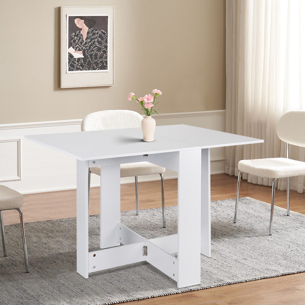 JEOBEST Esstisch Esszimmertische, Küchentisch, Arbeitstisch, Klappbar für 2 günstig online kaufen