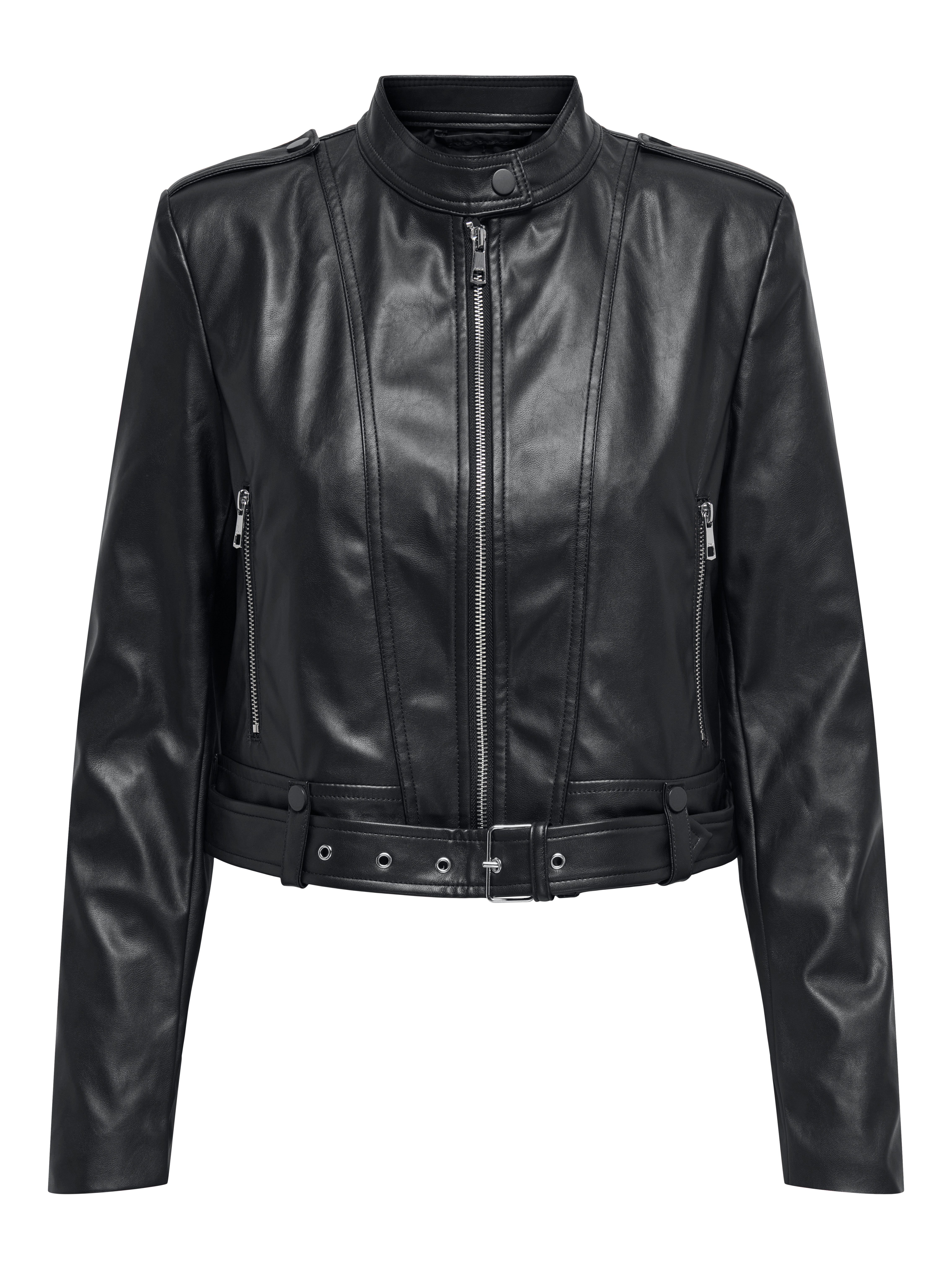 ONLY Lederimitatjacke ONLSADIE FAUX LEATHER JACKET günstig online kaufen