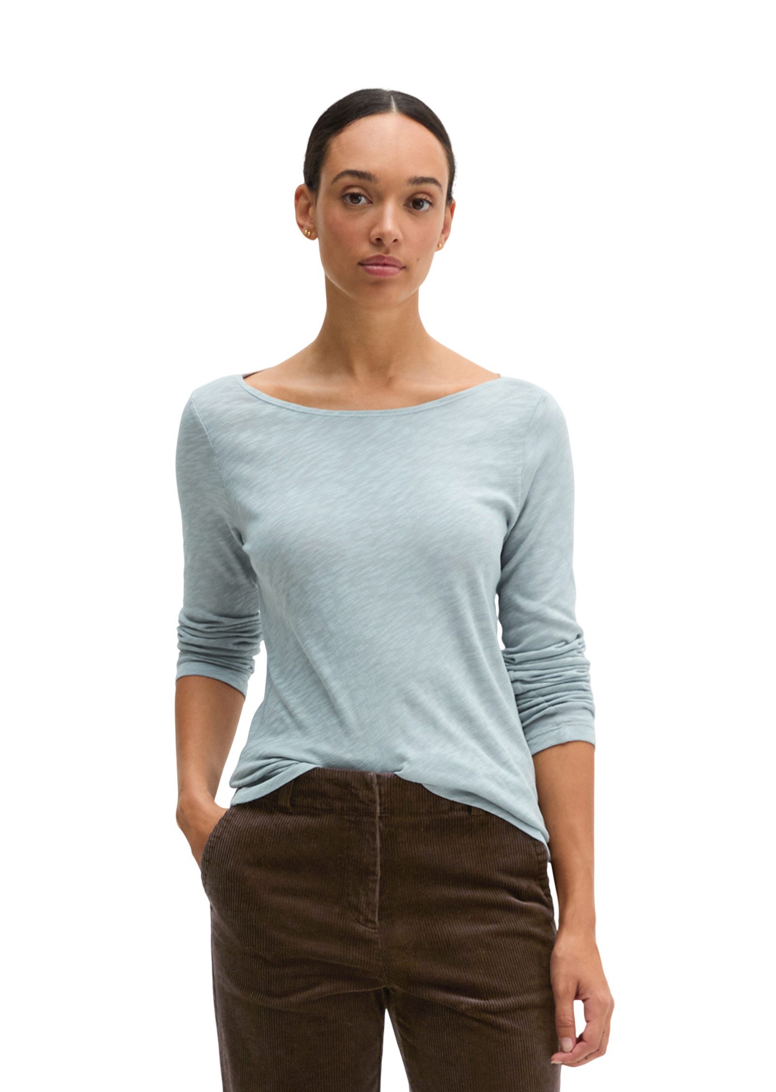 Marc O'Polo Langarmshirt aus Organic Cotton-Qualität