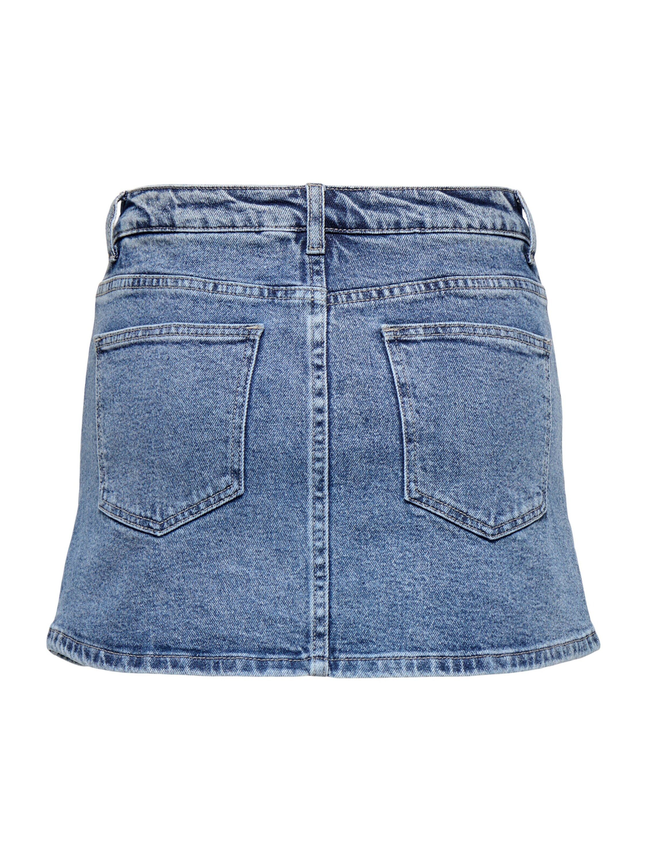 ONLY Jeansrock ONLELEANOR (1-tlg) Falten – Bild 5 von 5