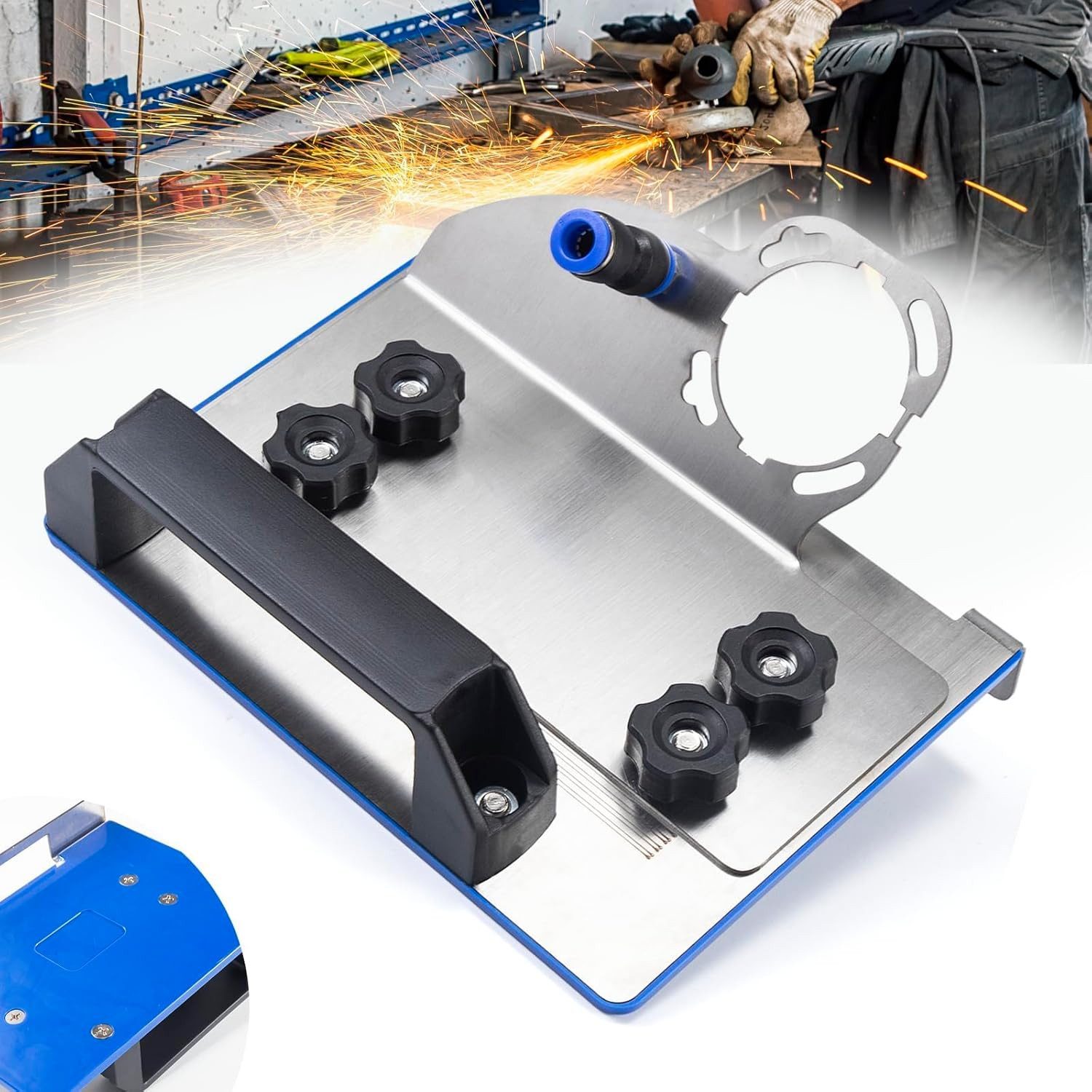 Refined Living Trennständer Winkelschleifer Ständer für 45° Fasenschneiden, günstig online kaufen