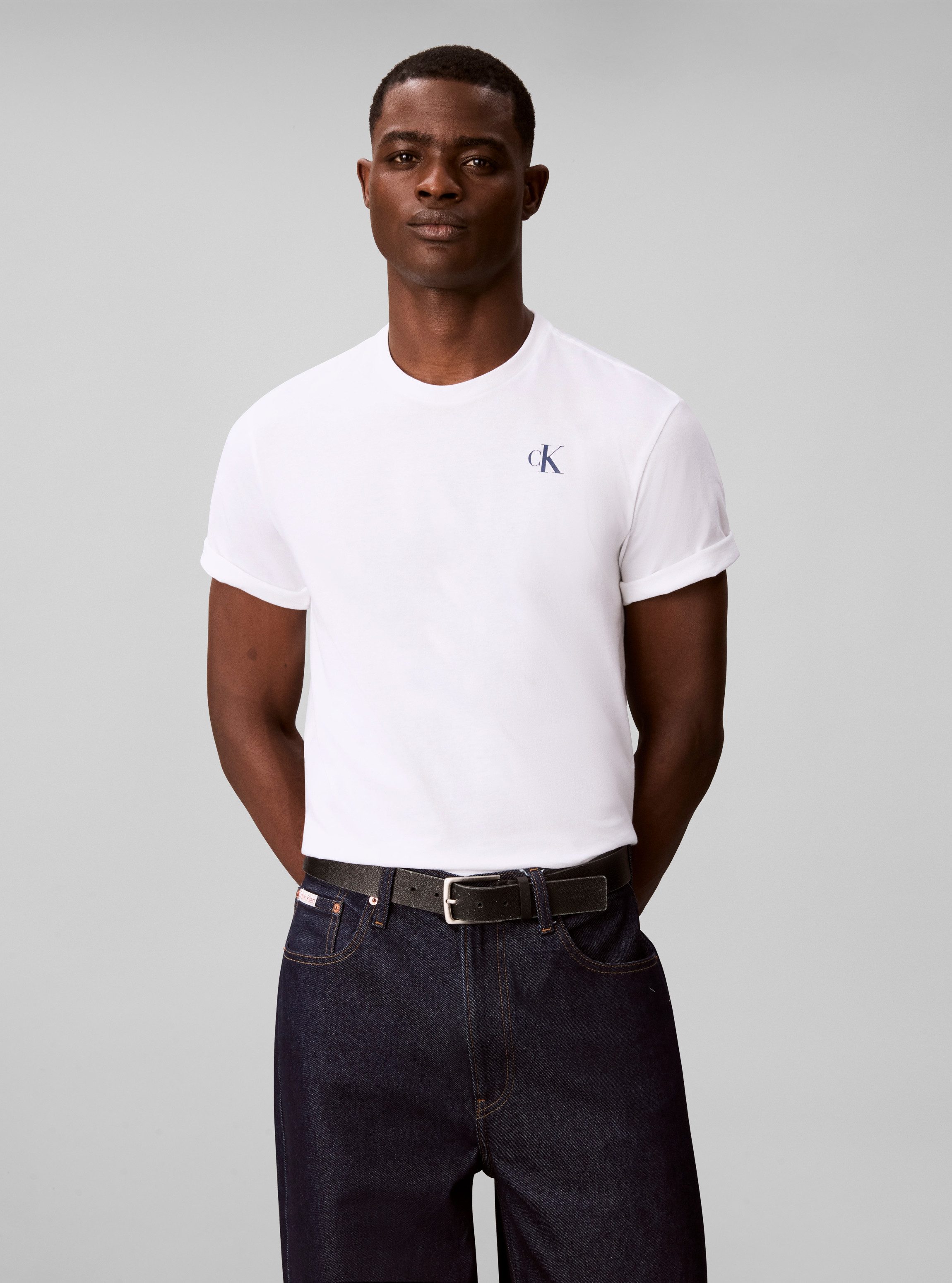 Calvin Klein Jeans T-Shirt Rückendruck, Regular Fit
