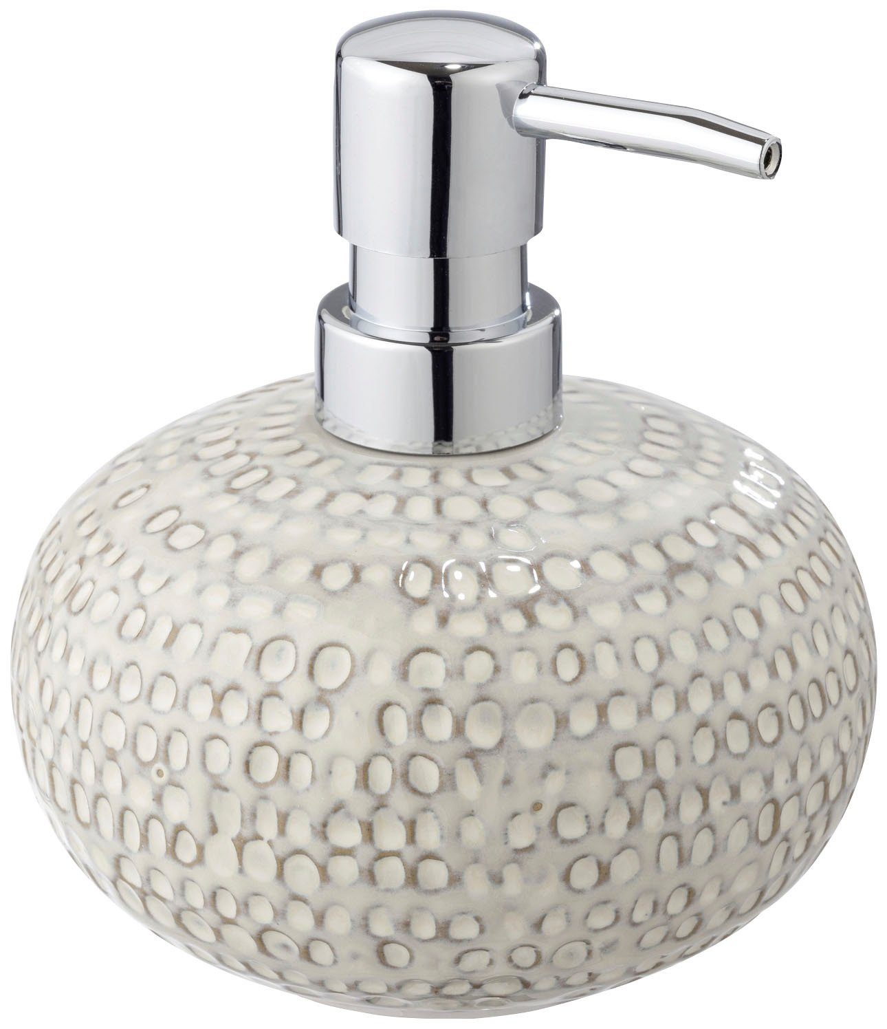 WENKO Badaccessoire-Set Davos, Set, 2 tlg., aus Keramik mit Effektglasur
