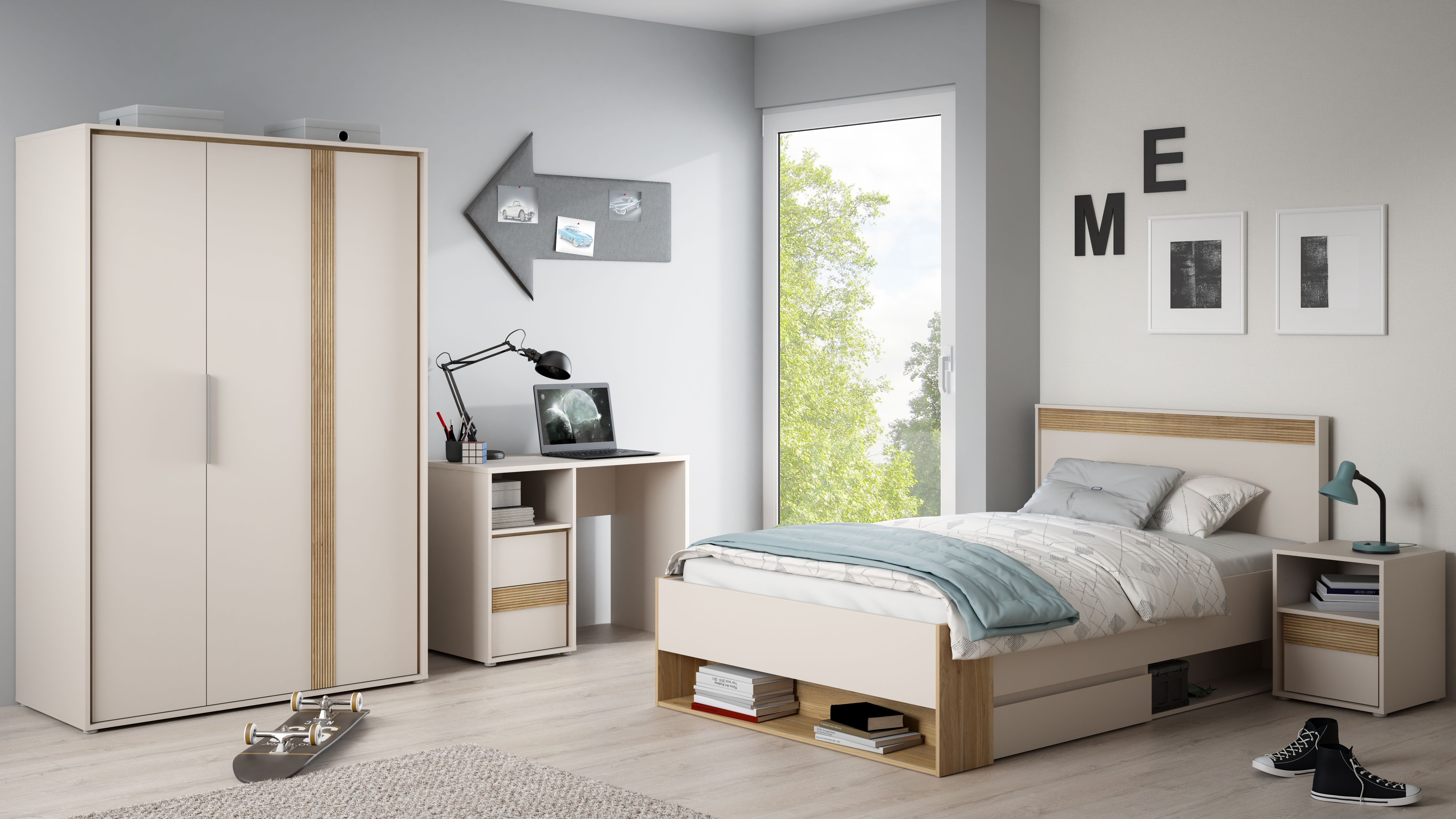 Jugendzimmer-Set Wexlin