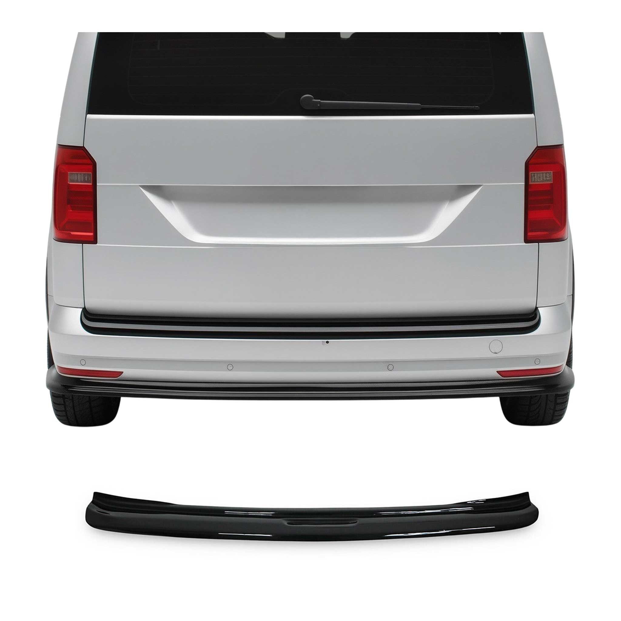 OMAC Ladekantenschutz für VW Caddy 2015-2020 Acryl Schwarz, Zubehör für VW Caddy 2015-2020, Langlebig,Einfache Reinigung,Einfache Installation,Rostbeständig