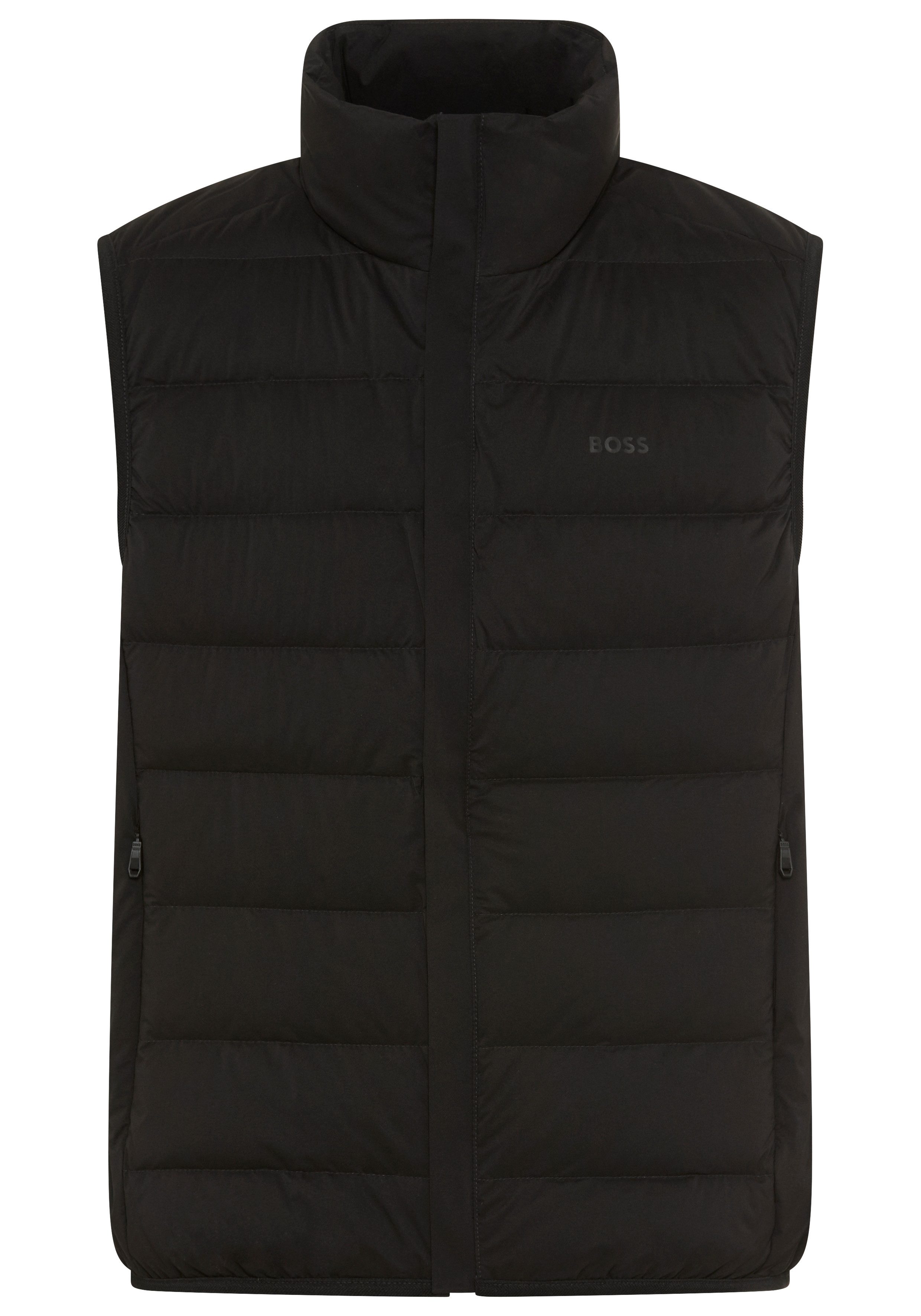 BOSS GREEN Daunenweste Stehkragen, Regular Fit, 4-Wege-Stretch-Qualität günstig online kaufen