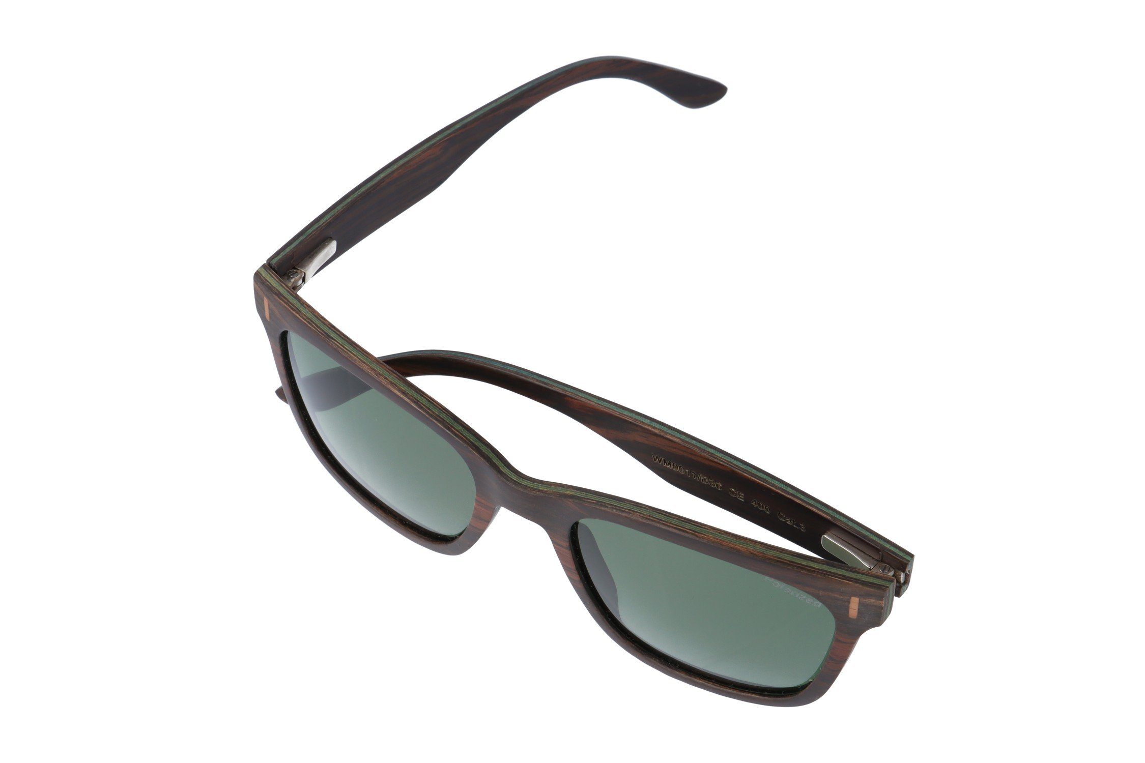 Gamswild Sonnenbrille UV400 GAMSSTYLE Holzbrille polarisierte Gläser Damen Herren Unisex, Modell WM0011 in braun, grau, blau & G15