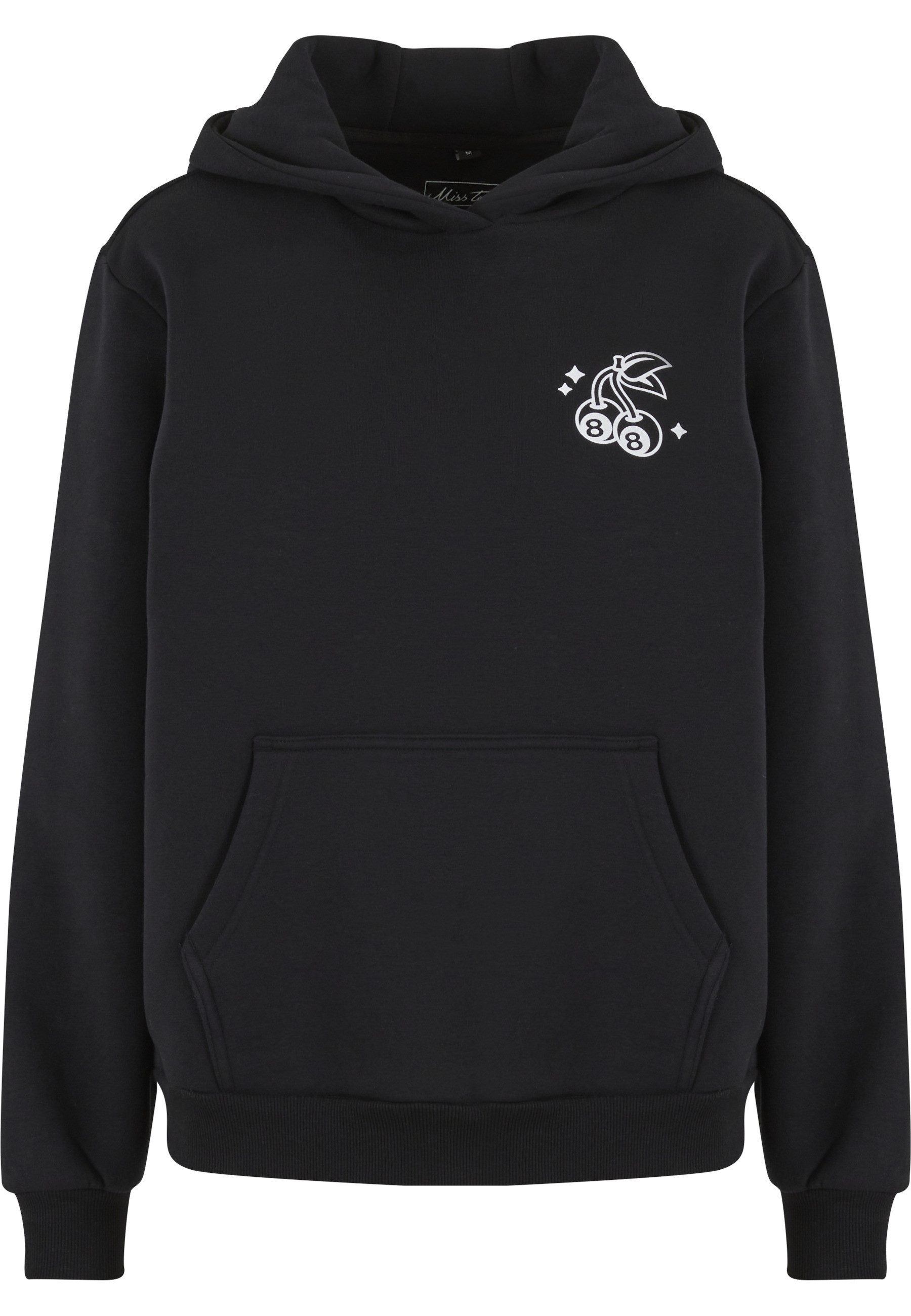 Miss Tee Kapuzenpullover Miss Tee Lucky Cherry Ladies Fluffy Hoody (1-tlg)