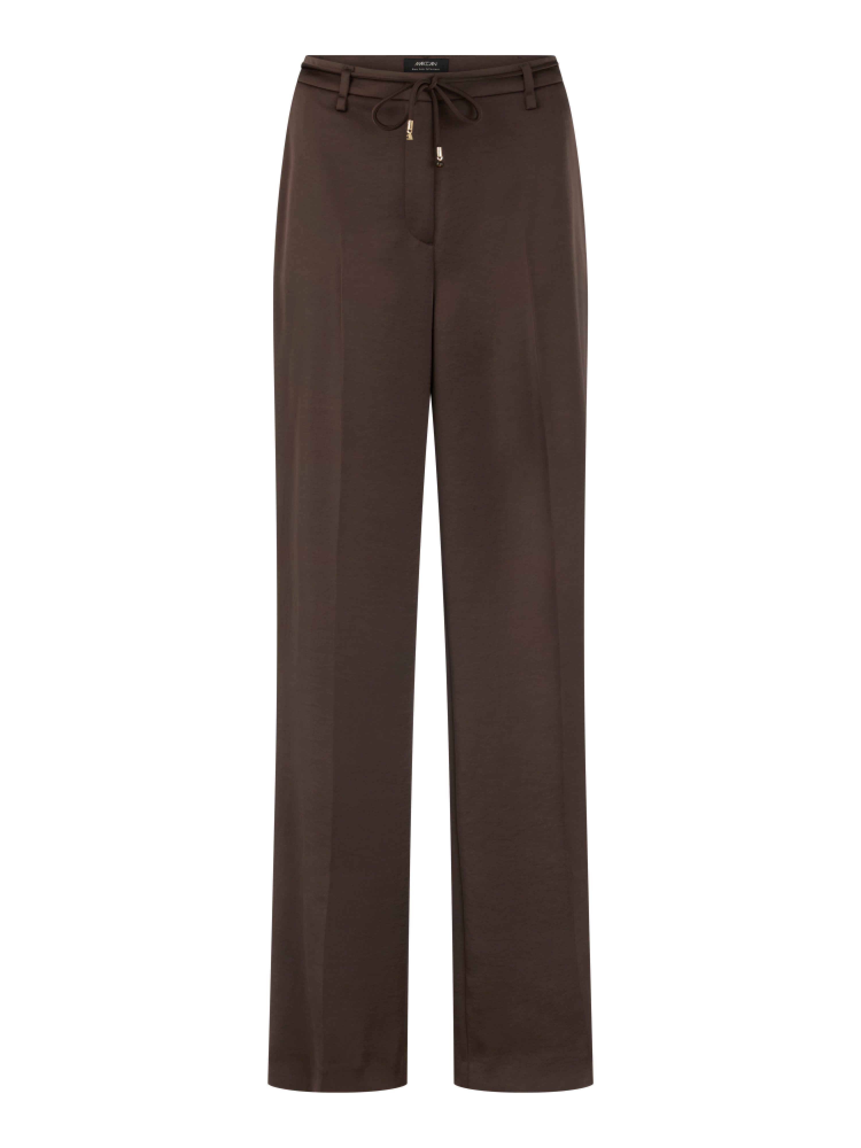 Marc Cain Stoffhose Fading Flowers Premium Damenmode Model: WARRI aus Glanzmaterial – Bild 5 von 5