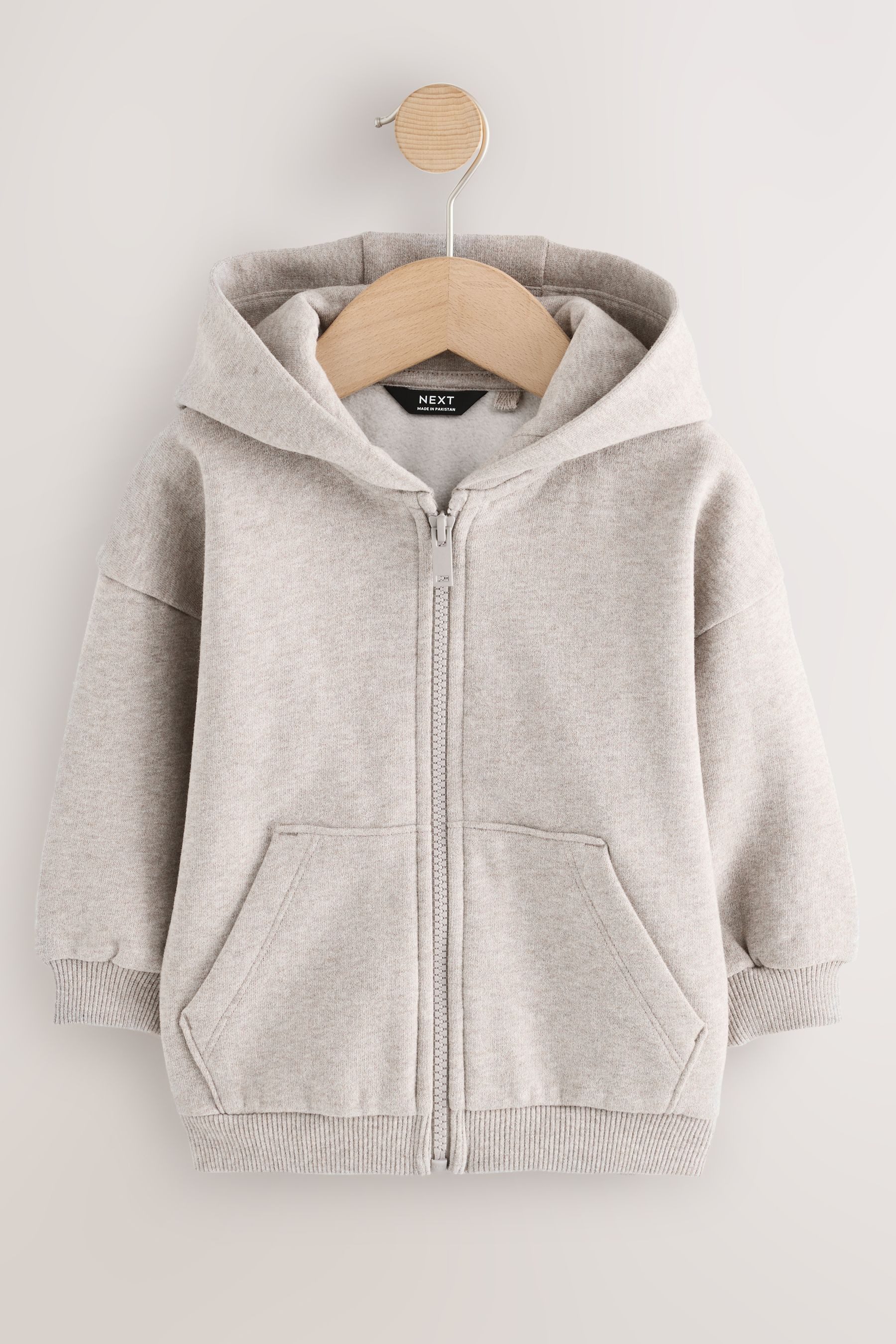 Next Kapuzenpullover Weiche Kapuzenjacke mit Reißverschluss (1-tlg)