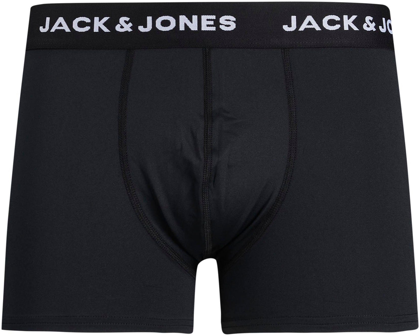 & JACBASE TRUNK 3-St., Jack Jones Boxershorts (Packung, 3er-Pack) MICROFIBER