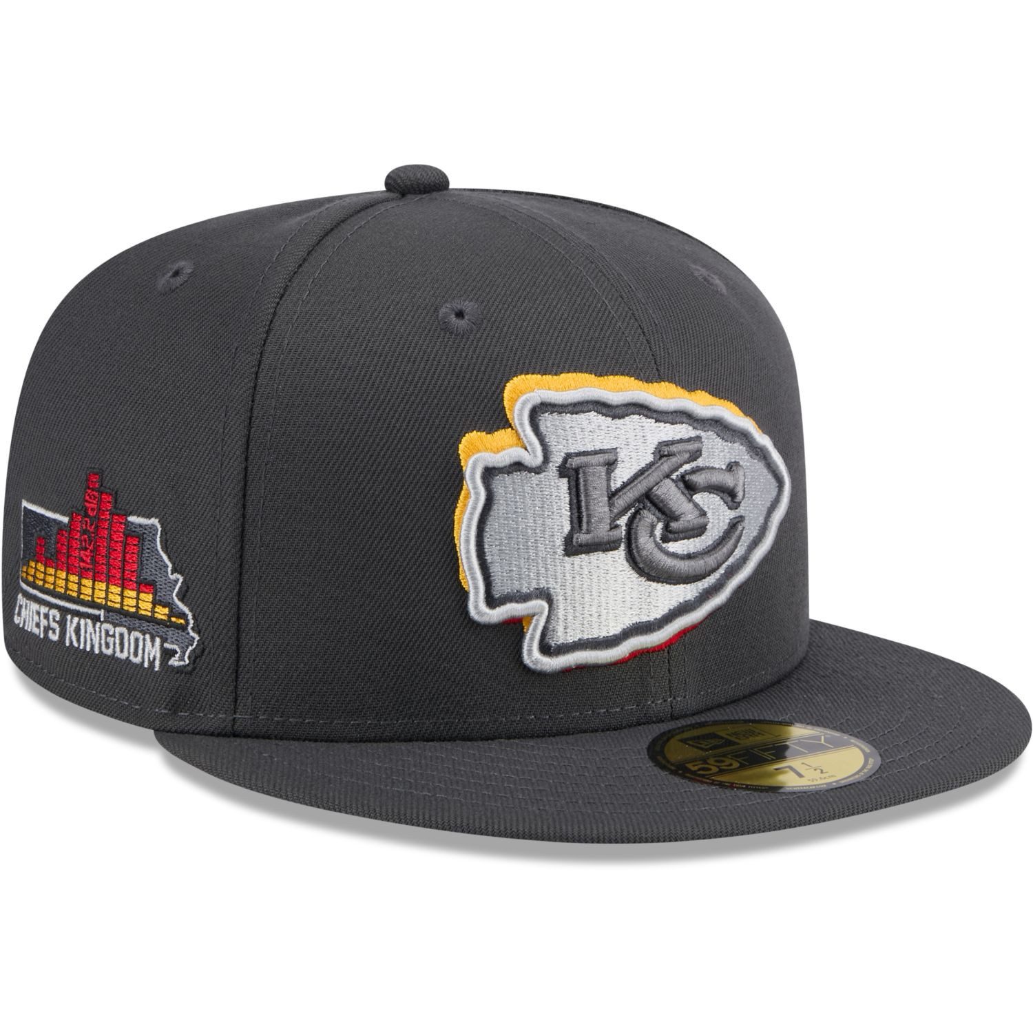 New Era Fitted Cap 59Fifty 2024 DRAFT Kansas City Chiefs