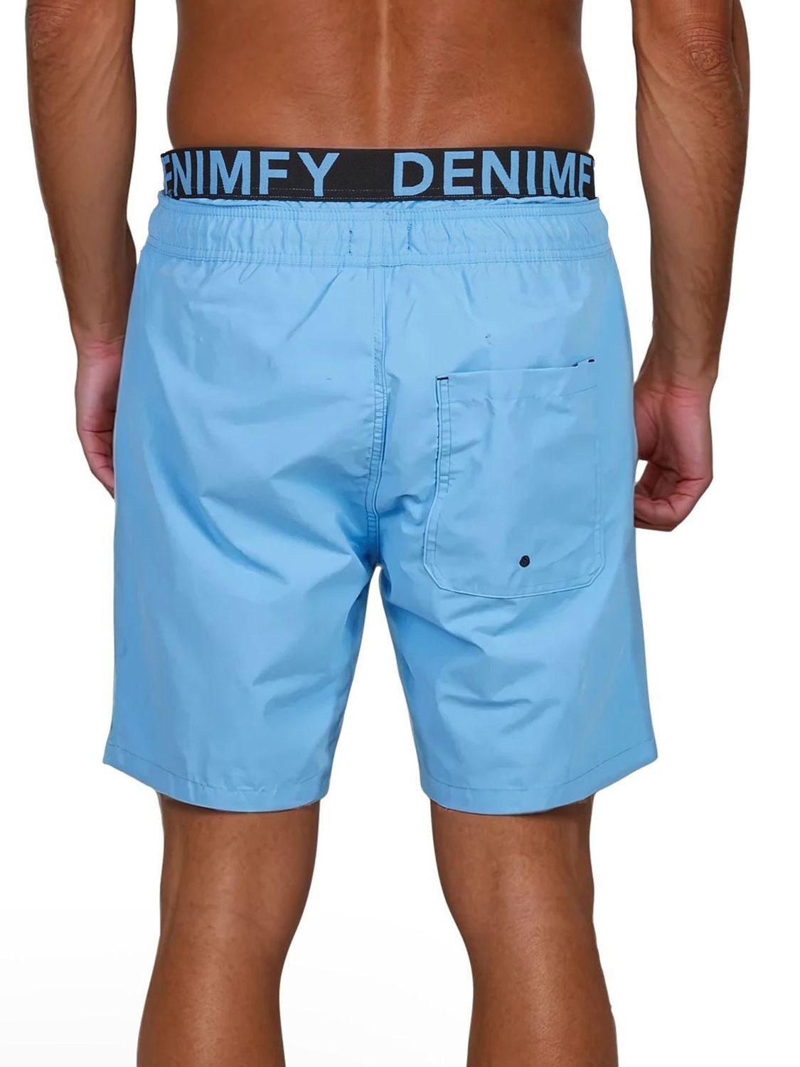 DENIMFY Badeshorts Herren Badehose DFNeo Regular Fit (1-St) Sportshorts mit Kordelzug