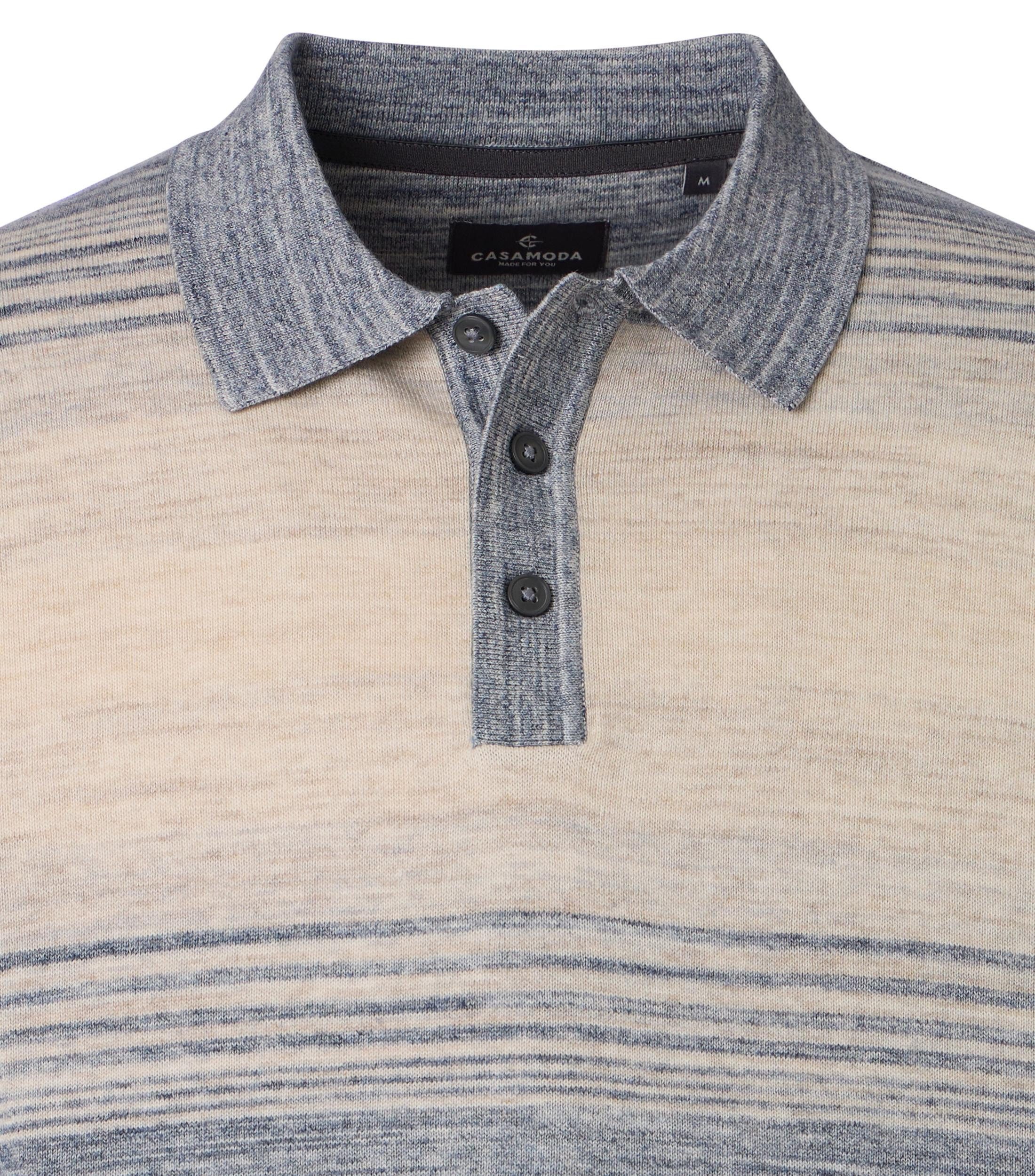 CASAMODA Poloshirt CASAMODA Polo-Shirt gestreift