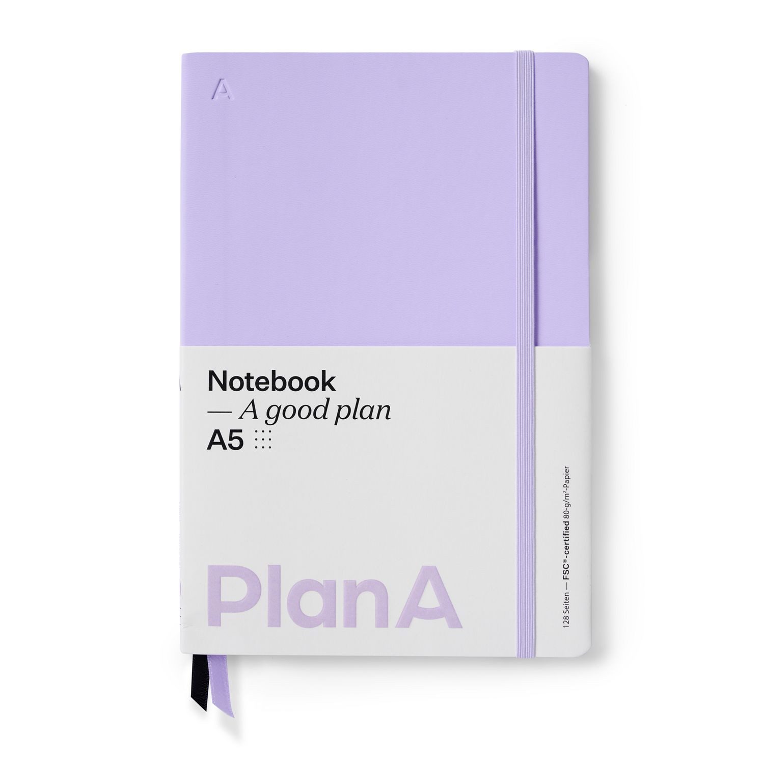 Notizbuch Notizbuch A5 Softcover Punktiert Mauve Purple