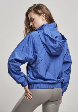 URBAN CLASSICS Outdoorjacke Frauen Ladies Oversized Shiny Crinkle Nylon Jacket (1-St)