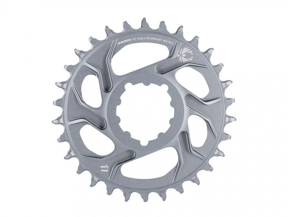 SRAM Kettenschaltung SRAM Kettenblatt X-Sync 2 Eagle 30T / 6 mm / grau - 6 mm, grau