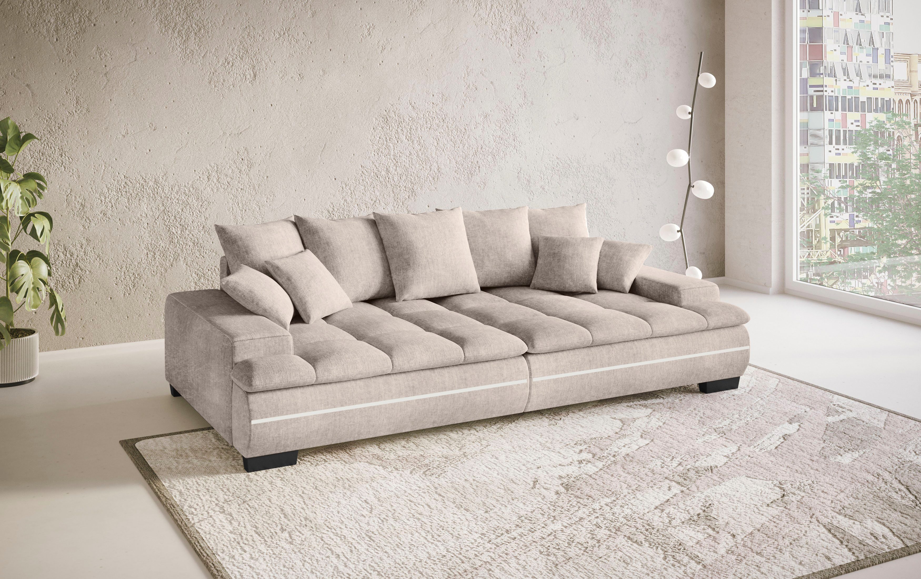 Mr. Couch Big-Sofa Haiti II RGB-LED, günstig online kaufen