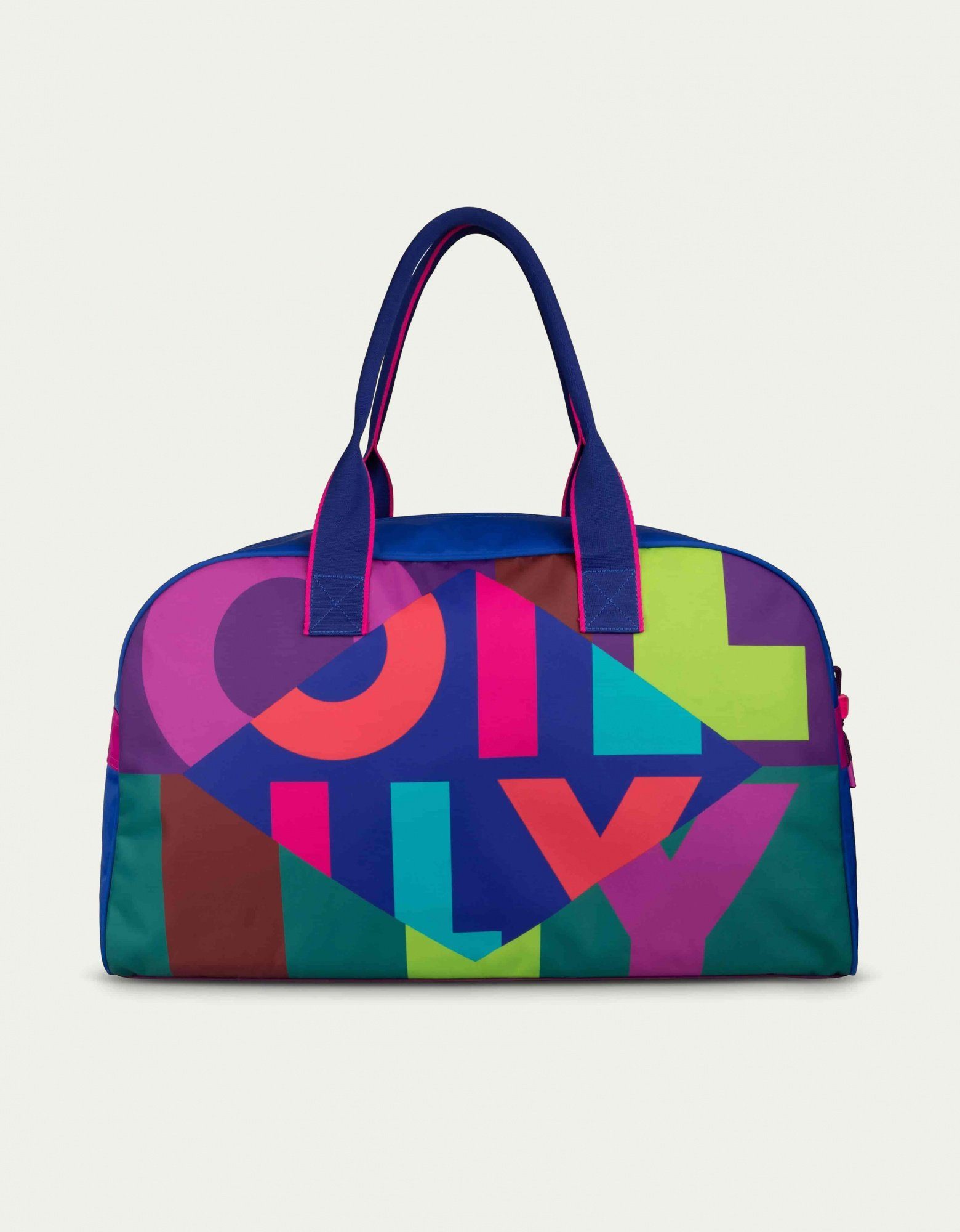Tasche Oilily Blau Oilily Schultertasche Graphic Weekender Surf