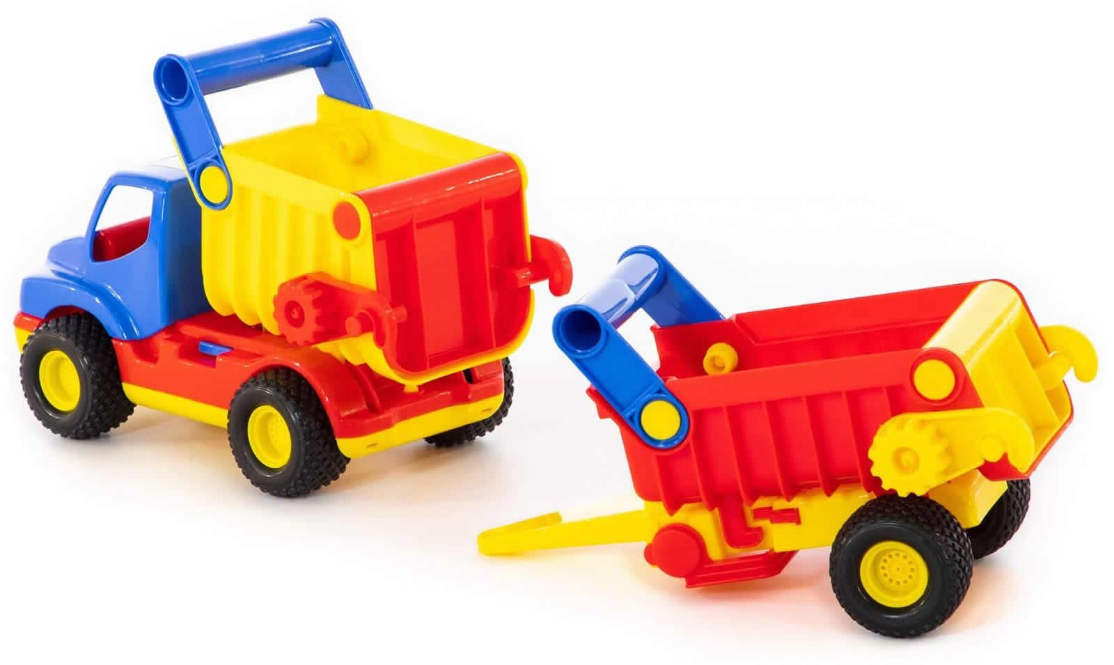 WADER QUALITY TOYS Spielzeug-Kipper ConsTruck Muldenkipper günstig online kaufen