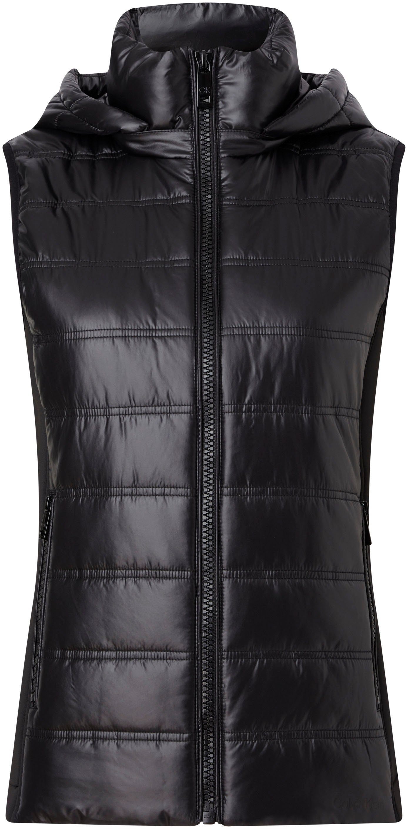 Calvin Klein Steppweste LW PADDED WAISTED NYLON VEST Ck Black | Steppwesten