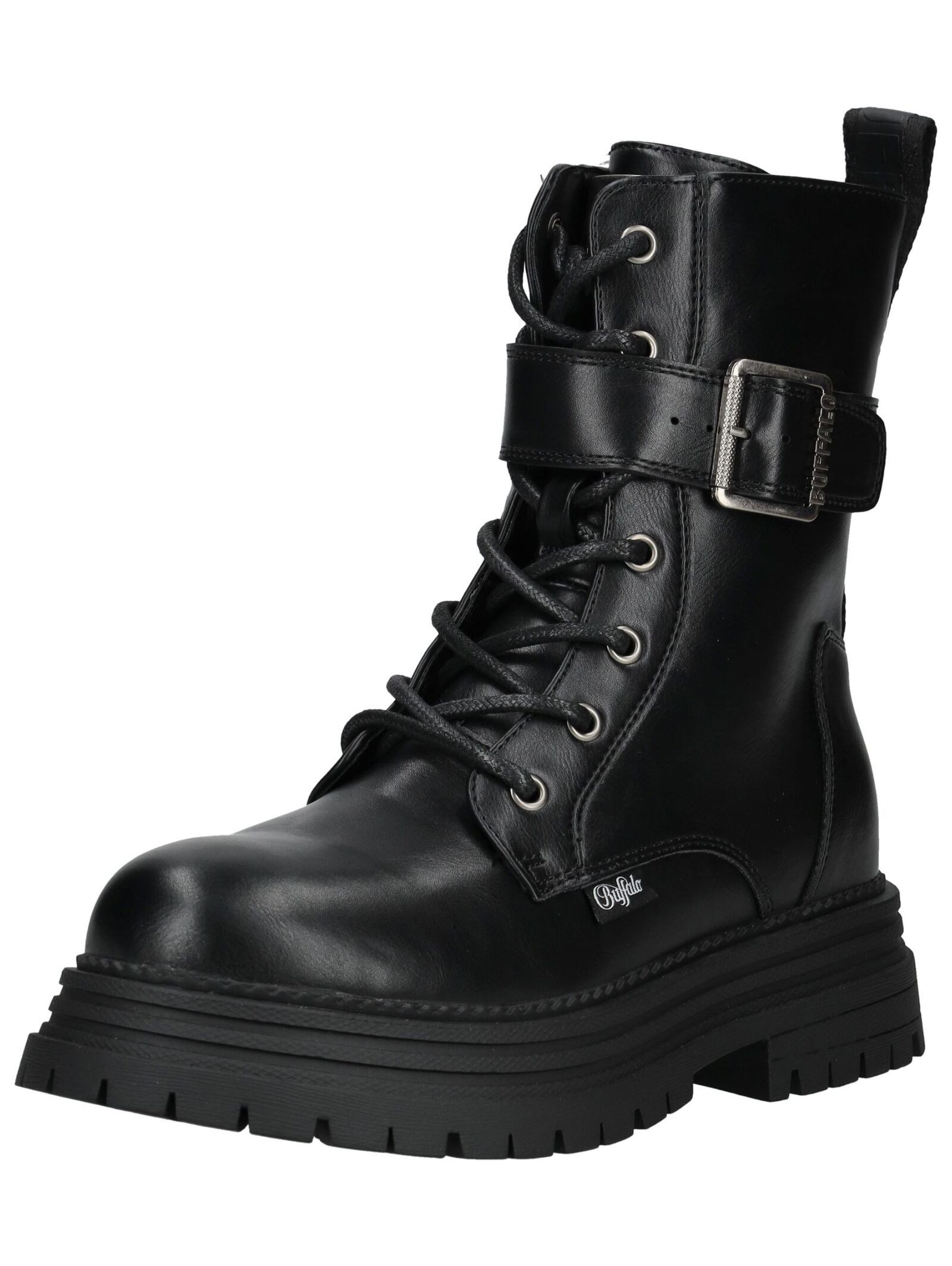 Buffalo Buffalo Stiefelette Lederimitat Schnürstiefelette günstig online kaufen