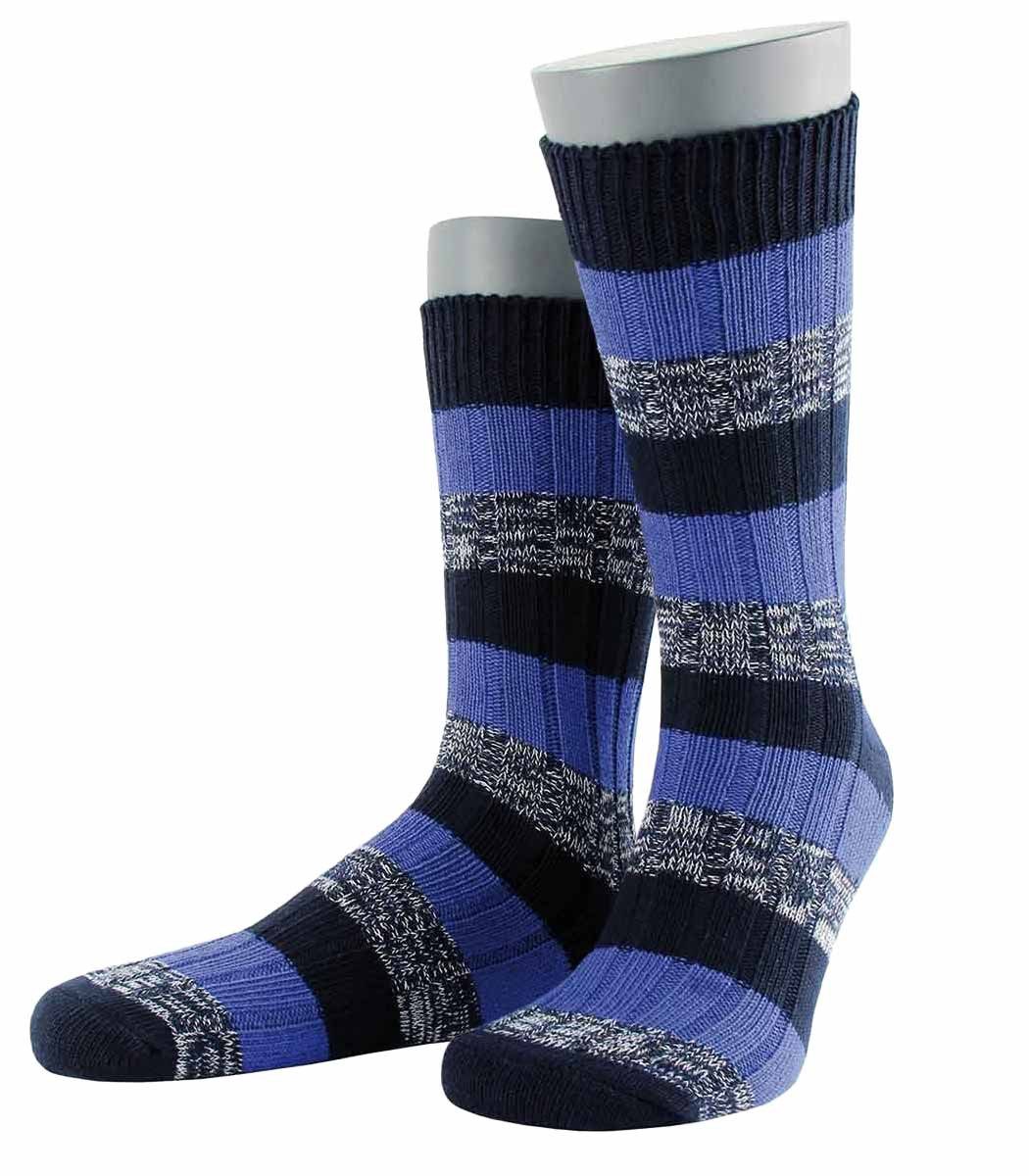Wilox Basicsocken in Blockringel-Design (Packung, 1-Paar, günstig online kaufen
