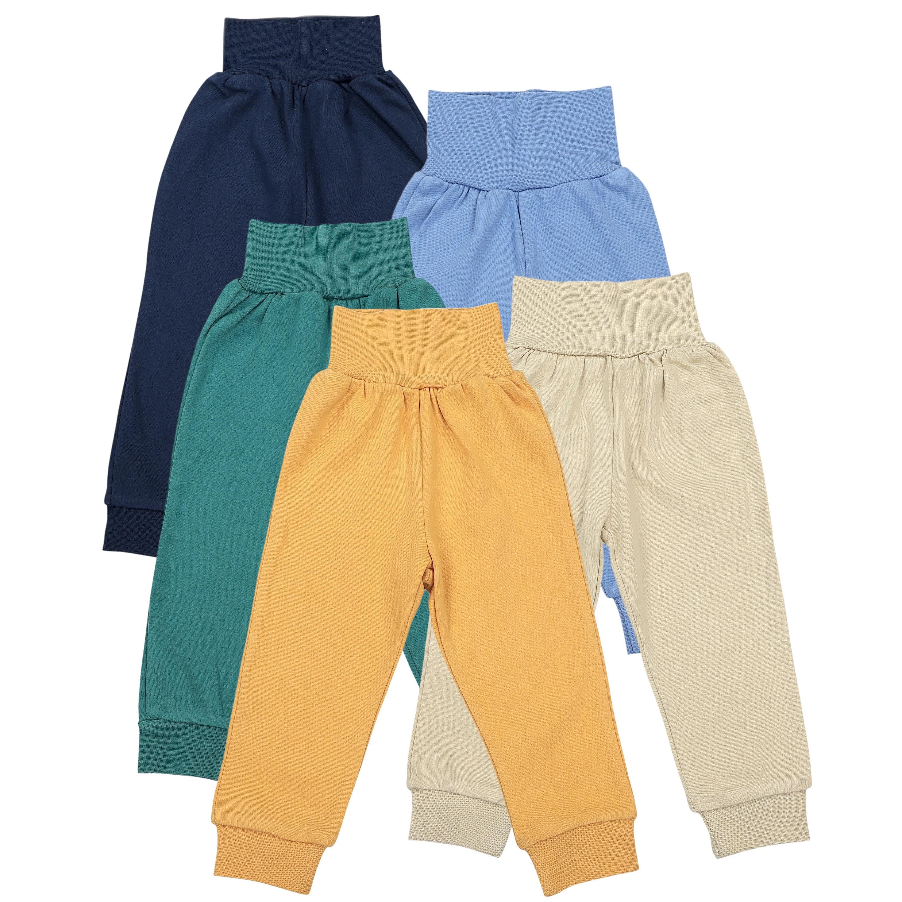 TupTam Pumphose Pumphose Baby 5er Pack Unisex – Bequeme Baby Hose aus Baumwolle