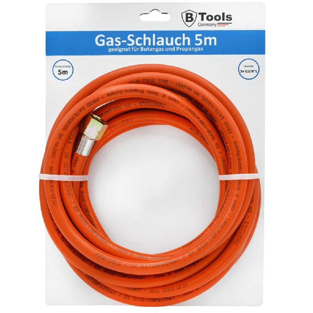 Bahama Warenvertriebs GmbH Gasgrill 36337 Gasschlauch, Flexible Gasverbindung mit hoher Reichweite