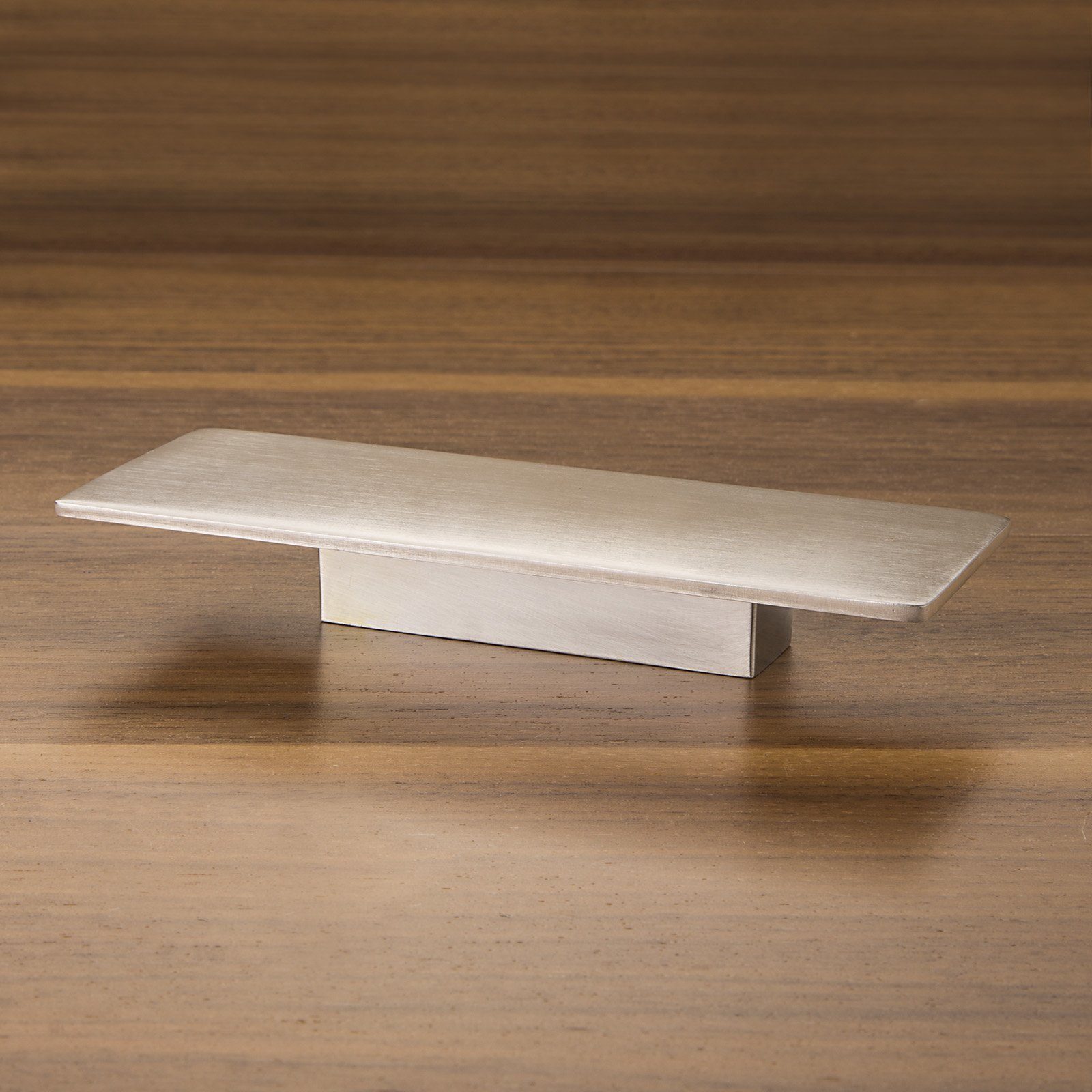SO-TECH® Möbelgriff COLIN BA 64 mm Edelstahloptik, Möbelknauf Knopf - inkl. Schrauben