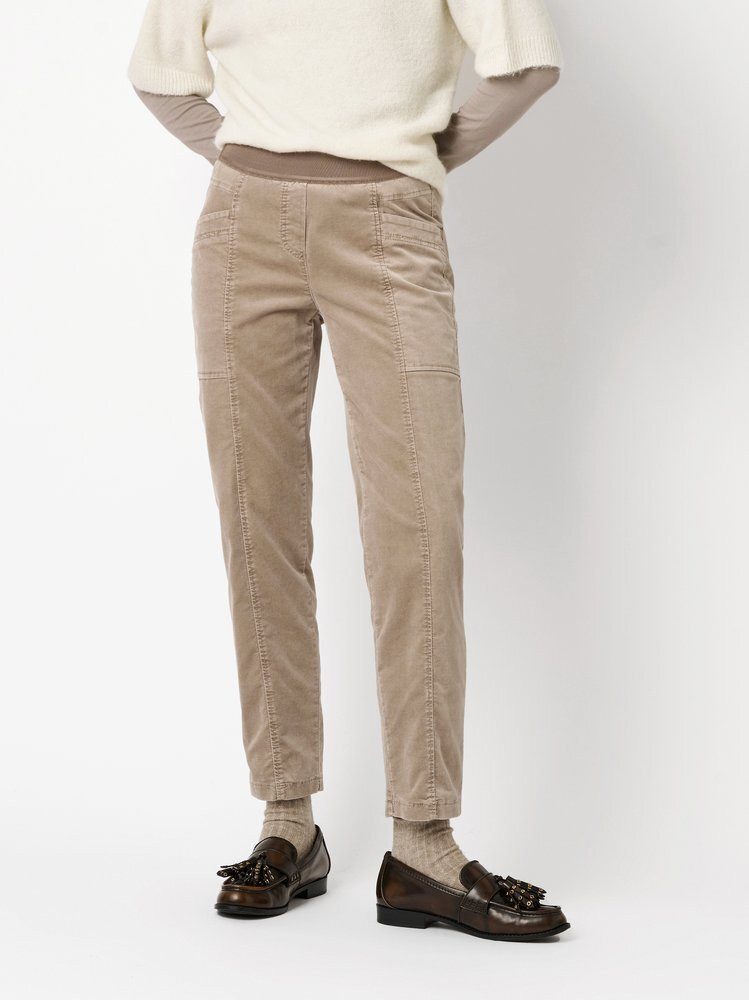 TONI Jogger Pants Sue aus softem Samt