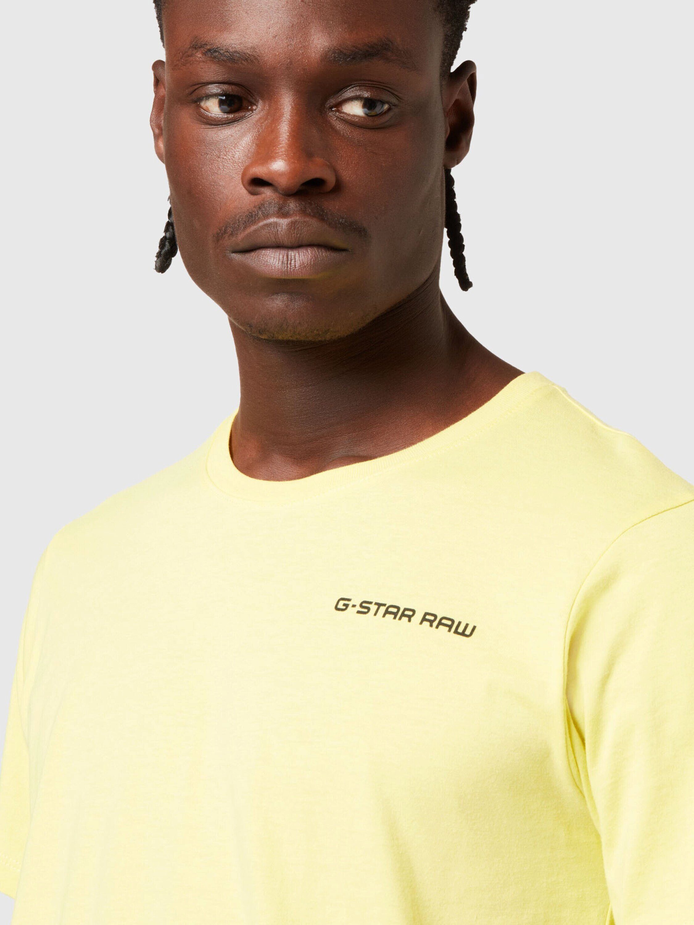 G-Star RAW T-Shirt (1-tlg) Lemonade