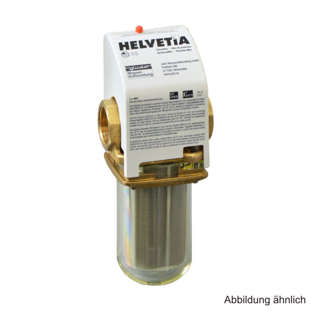 Judo Kalk- und Wasserfilter JUDO HELVETIA Kerzenfilter, MHF 1", MW 0,10 mm, Innengewinde, 8080010