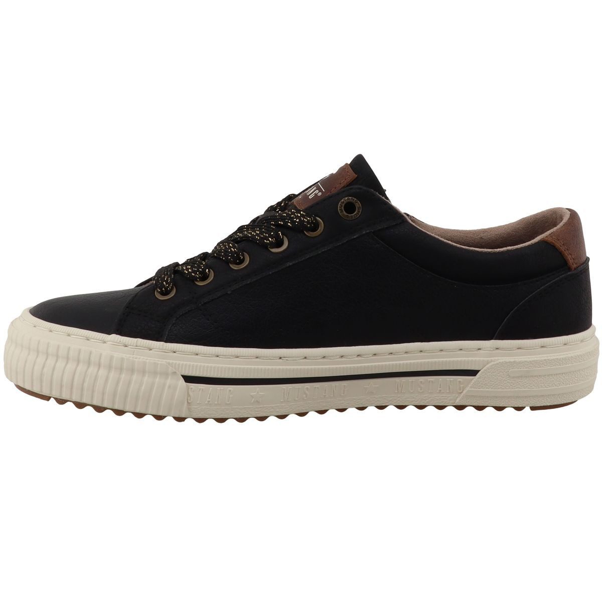 Mustang Shoes 15M0112011-black Sneaker Lässiger Low-Sneaker mit praktischem Reißverschluss