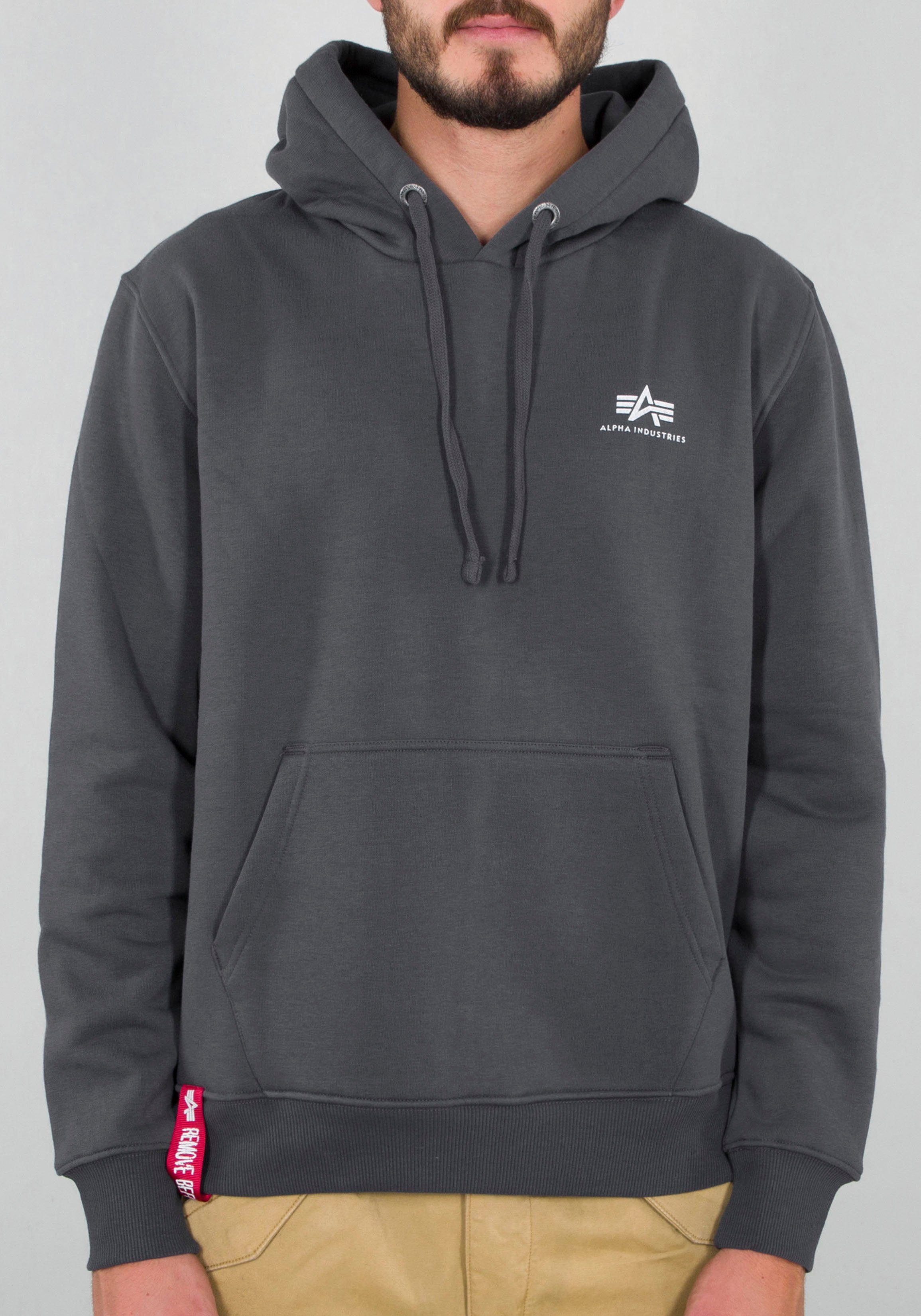 Alpha Industries Kapuzensweatshirt Hoody Small Logo