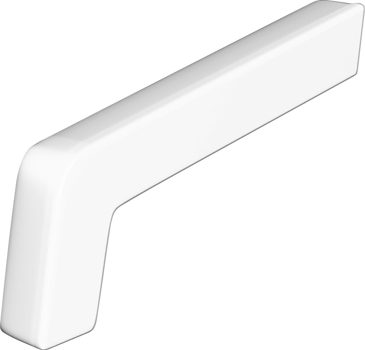 Sarei Haus- und Gartentechnik Fensterbank Sarei PVC Seitenteile weiß 165 mm